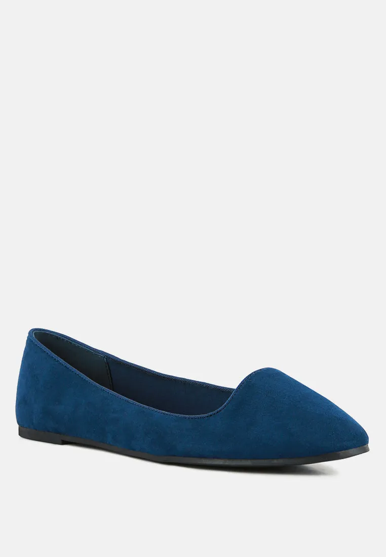 eyeore microfiber casual ballerinas