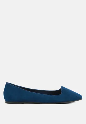 eyeore microfiber casual ballerinas