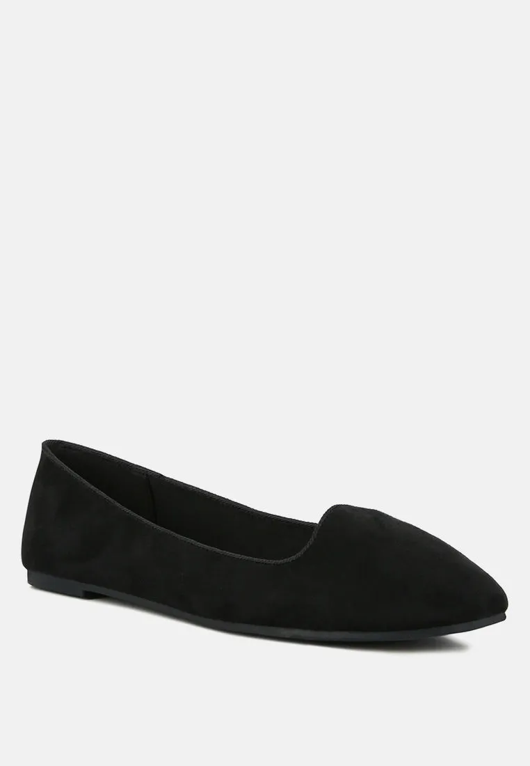 eyeore microfiber casual ballerinas