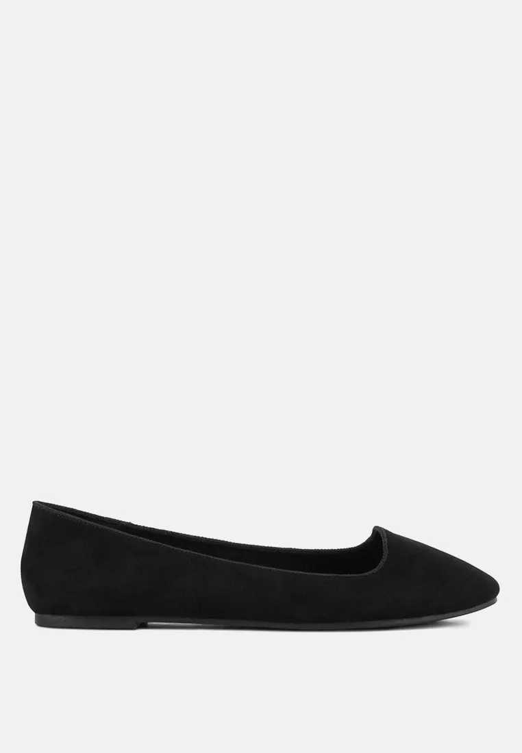 eyeore microfiber casual ballerinas
