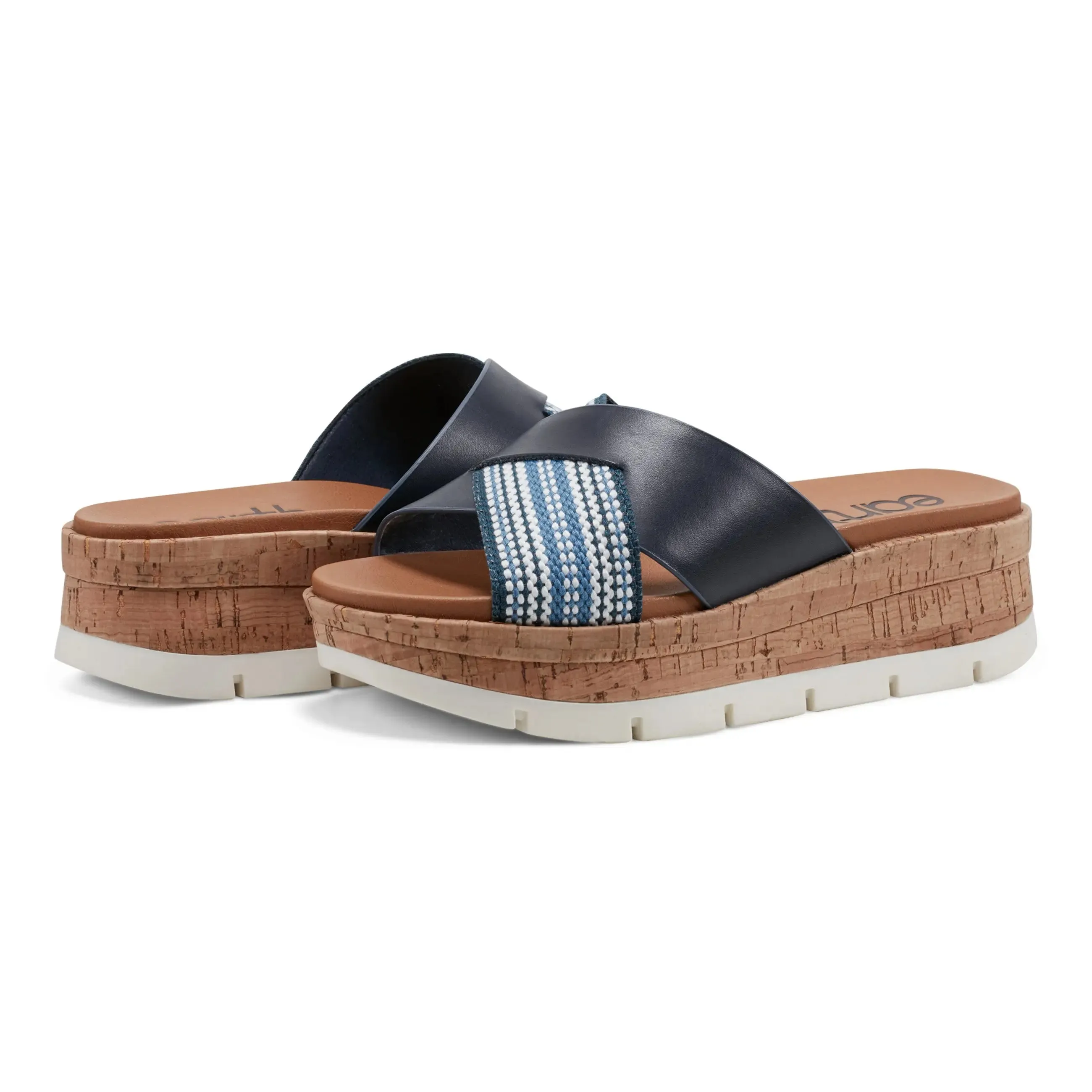Finale Casual Slip-On Wedge Platform Sandals