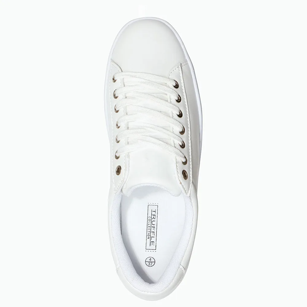 Flatform Lace up Sneaker