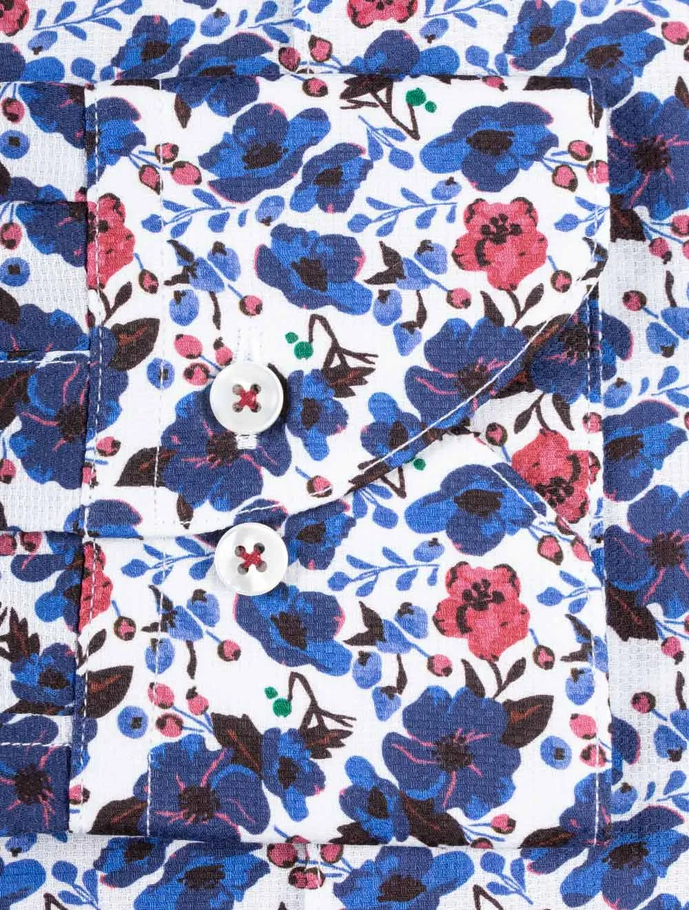 Floral Twofold Casual Shirt Multi