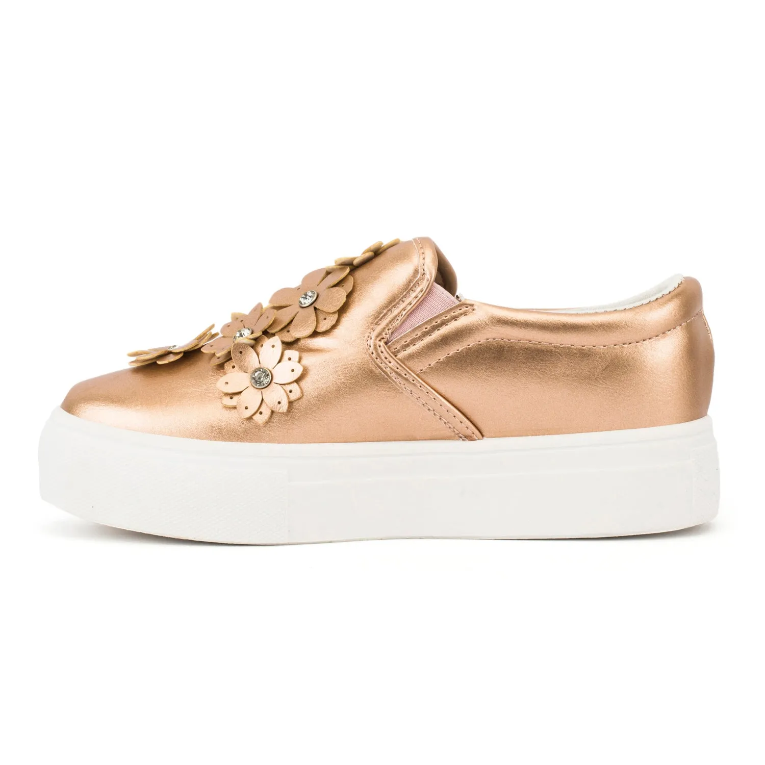 Flower Detail Skater Trainers