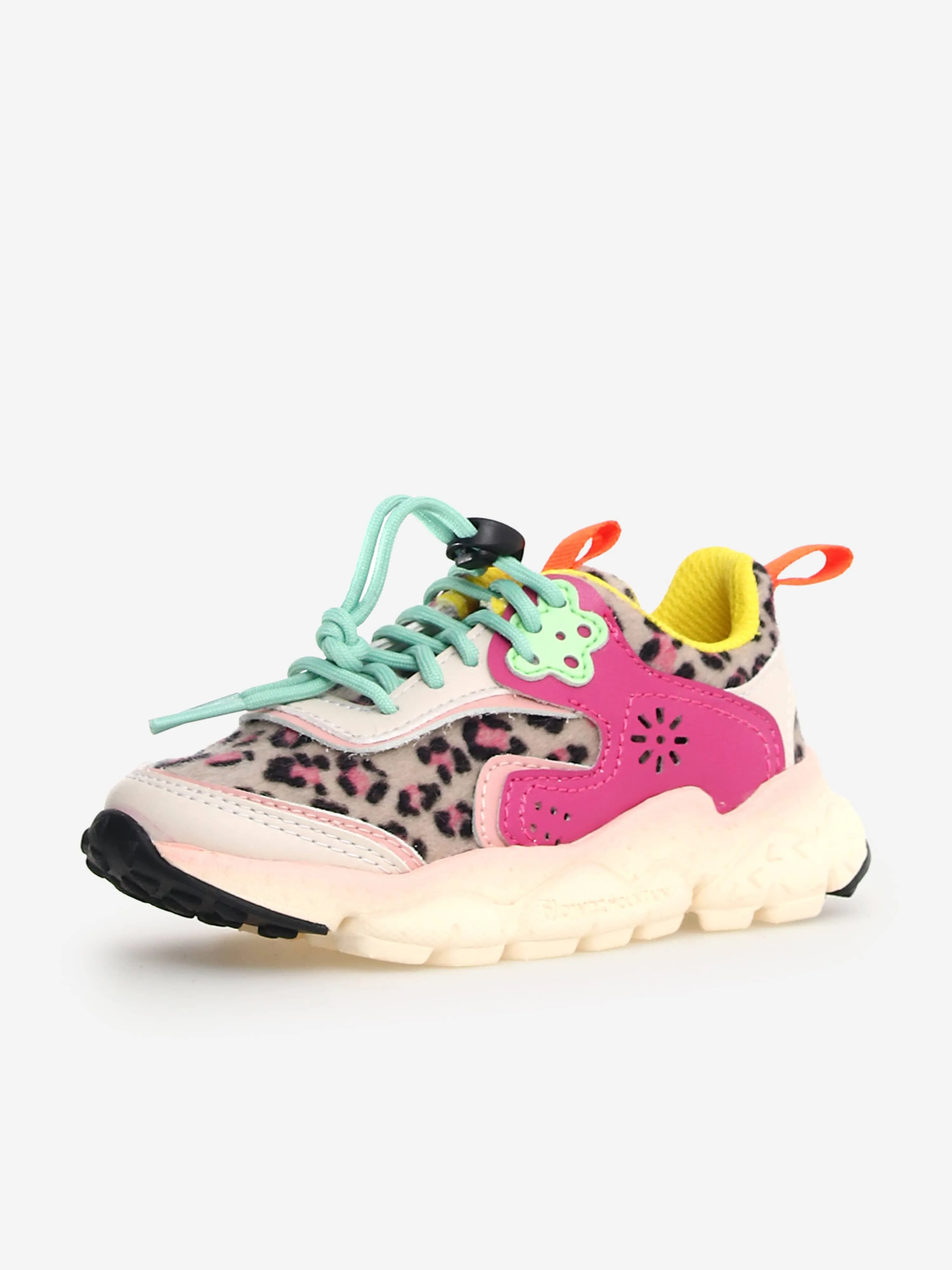 Flower Mountain Kids Doi Trainers in Multicolour