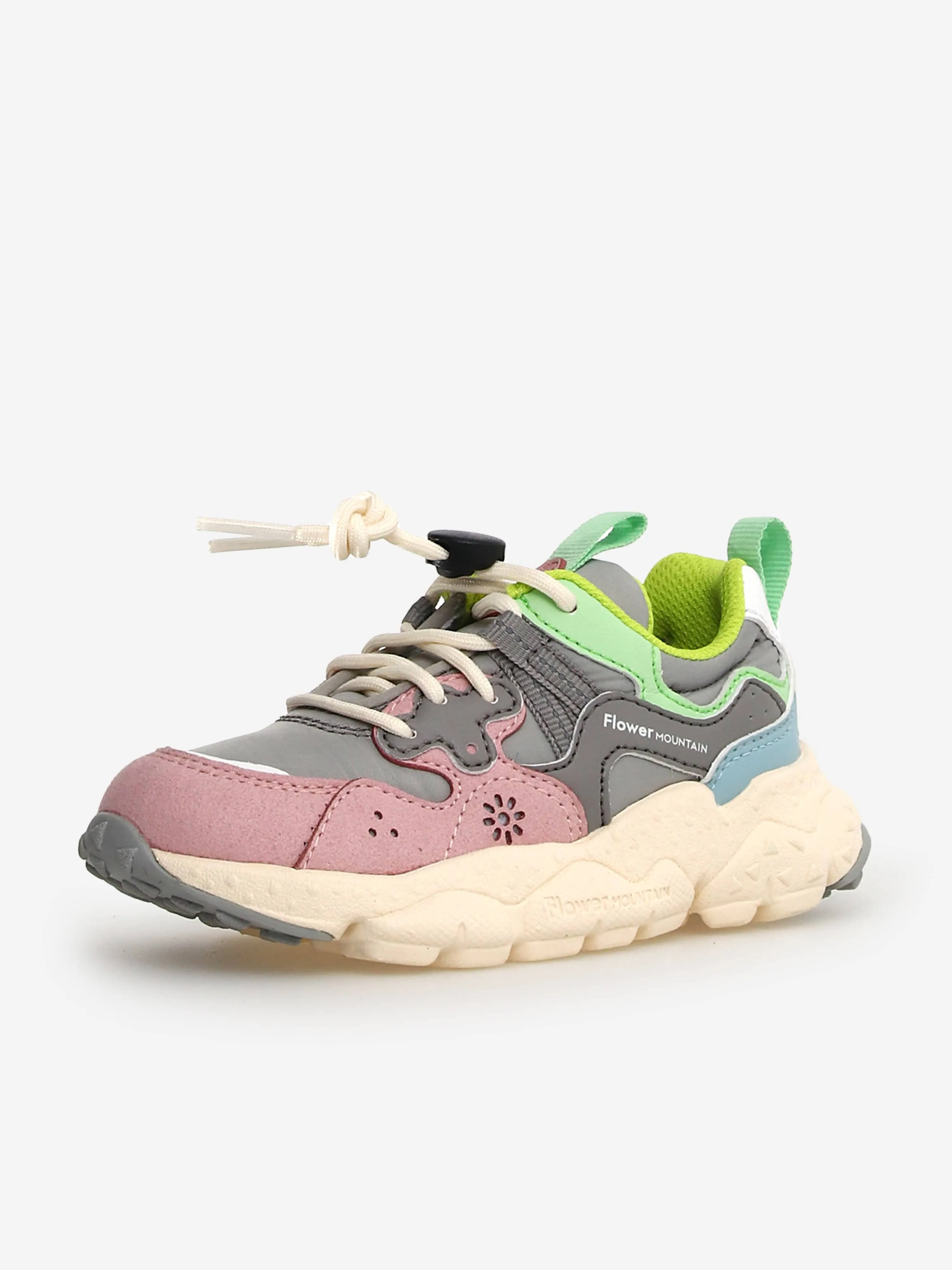 Flower Mountain Kids Yamano 3 Trainers in Multicolour
