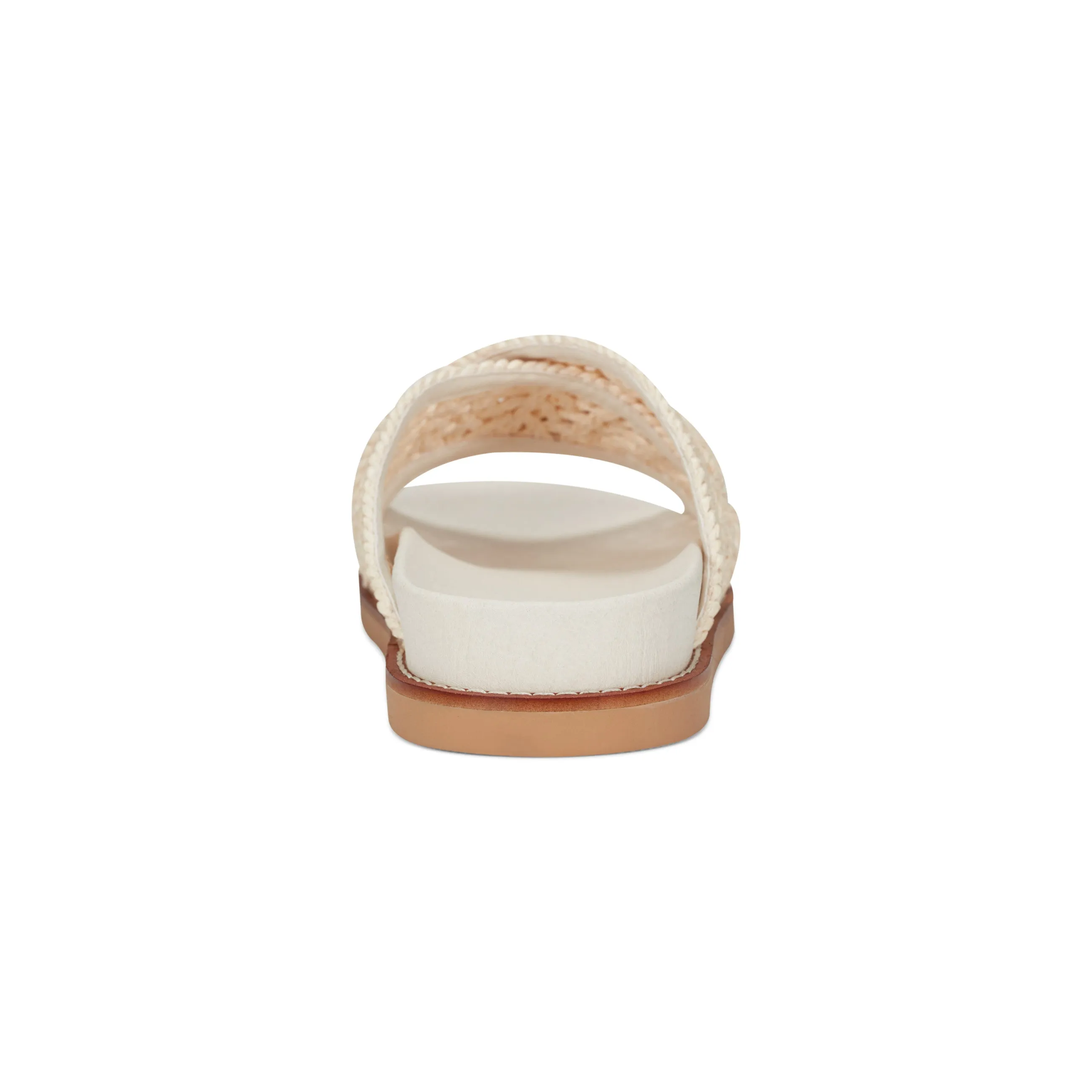 Flurry Round Toe Slip-on Flat Casual Sandals