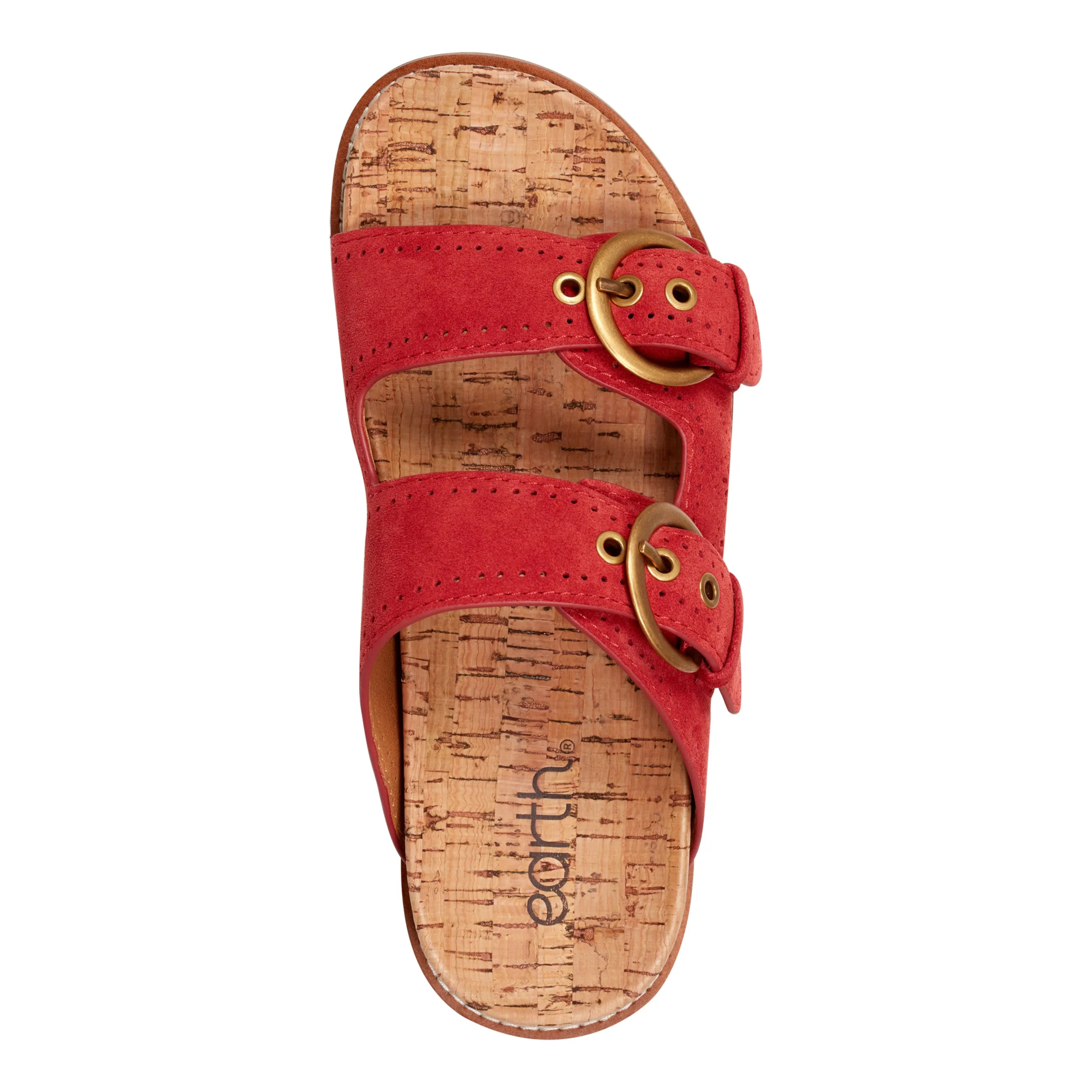 Francii Round Toe Casual Slip-on Flat Sandals