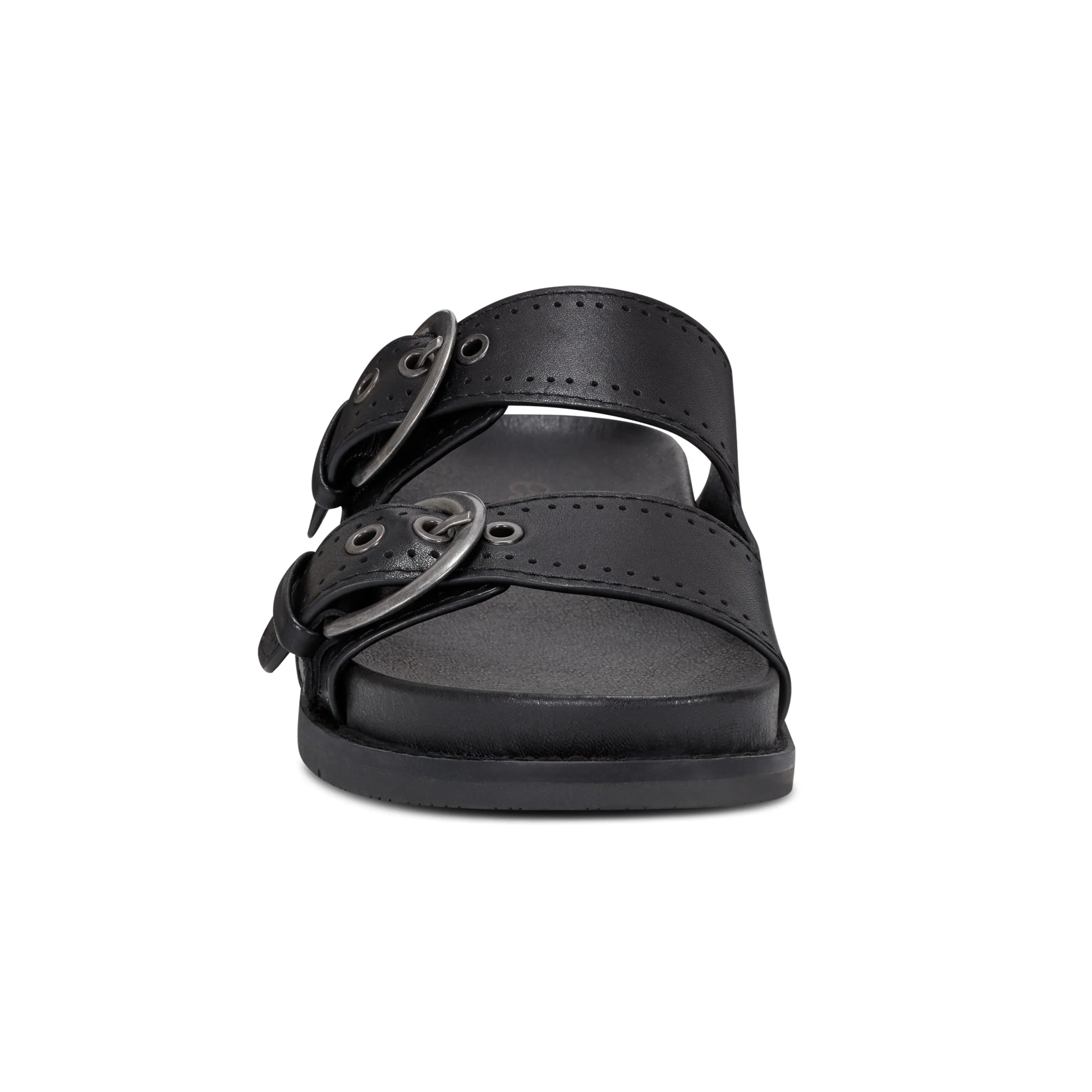Francii Round Toe Casual Slip-on Flat Sandals