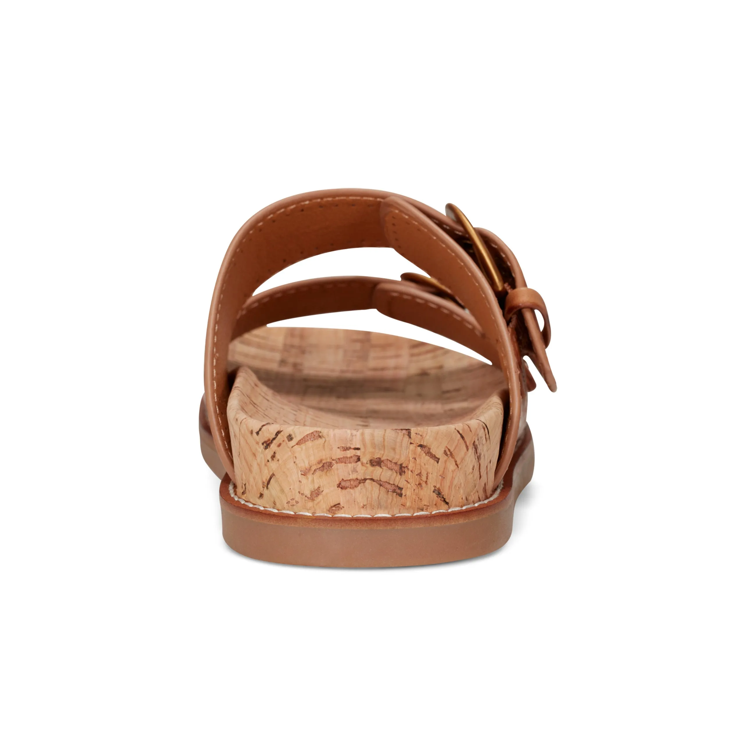 Francii Round Toe Casual Slip-on Flat Sandals