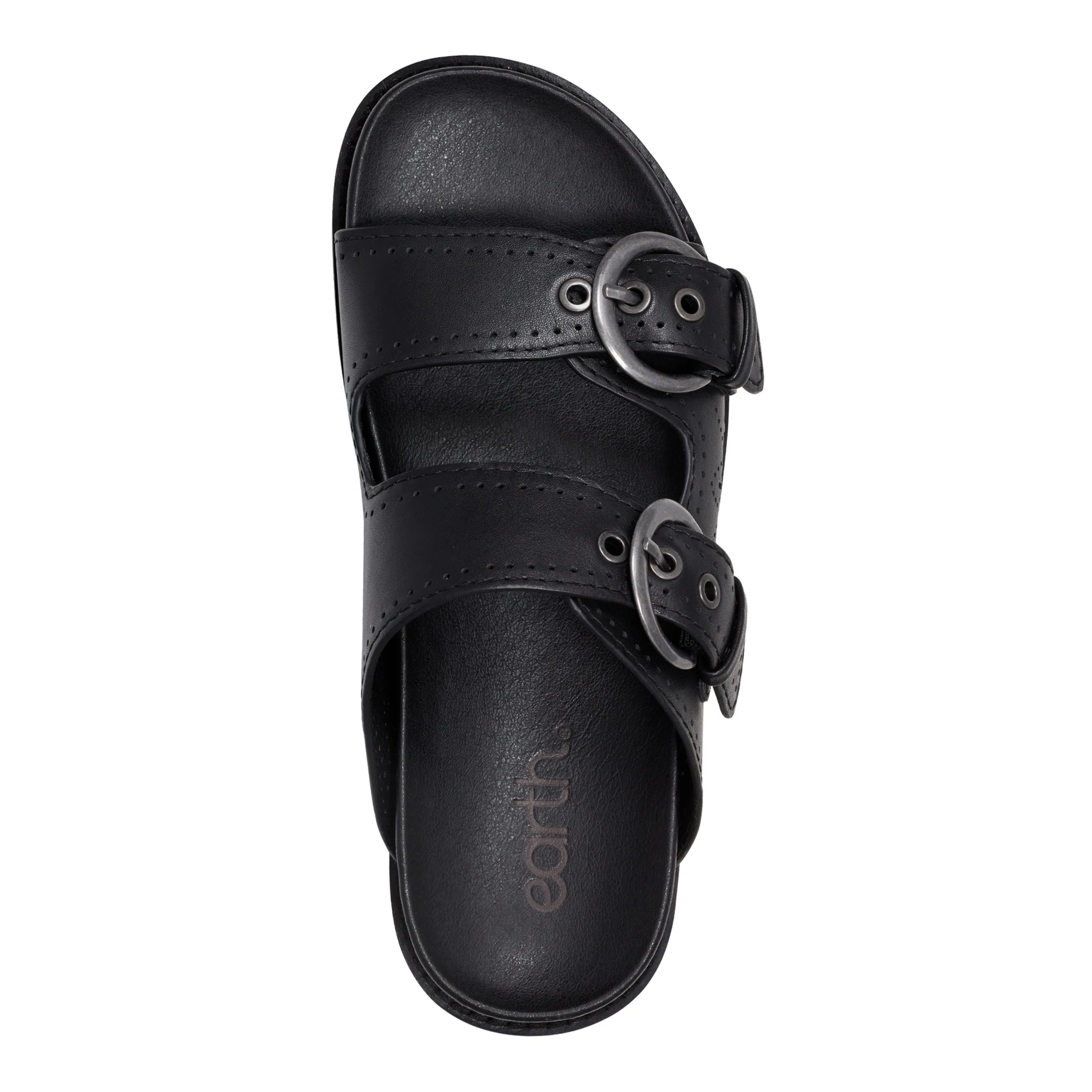 Francii Round Toe Casual Slip-on Flat Sandals