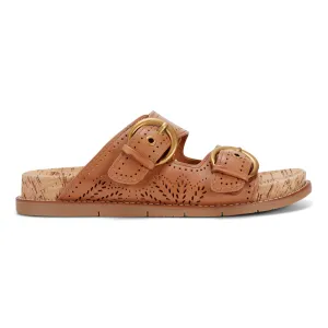 Francii Round Toe Casual Slip-on Flat Sandals