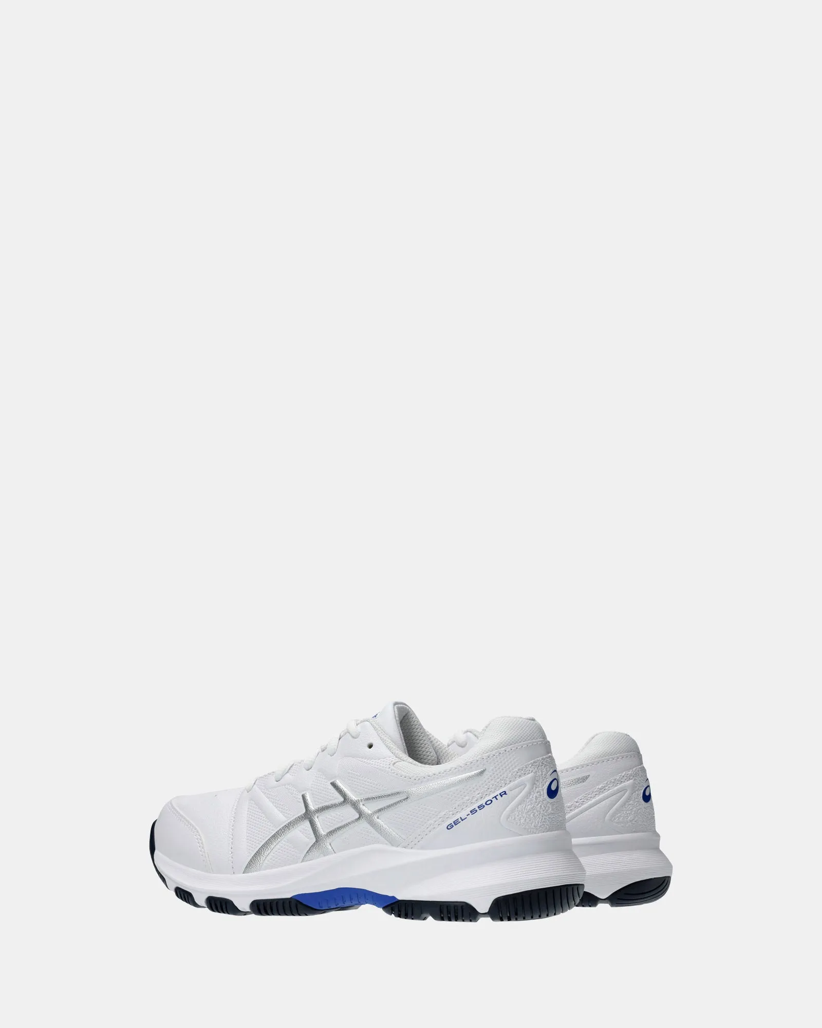 Gel-550TR Grade School White/Pure Silver Shoes_Asics