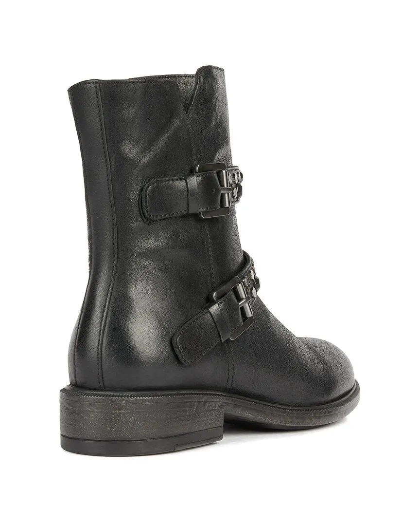 Geox Catria Leather Bootie