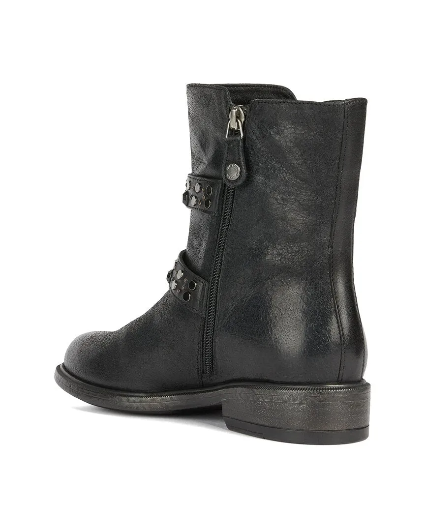 Geox Catria Leather Bootie