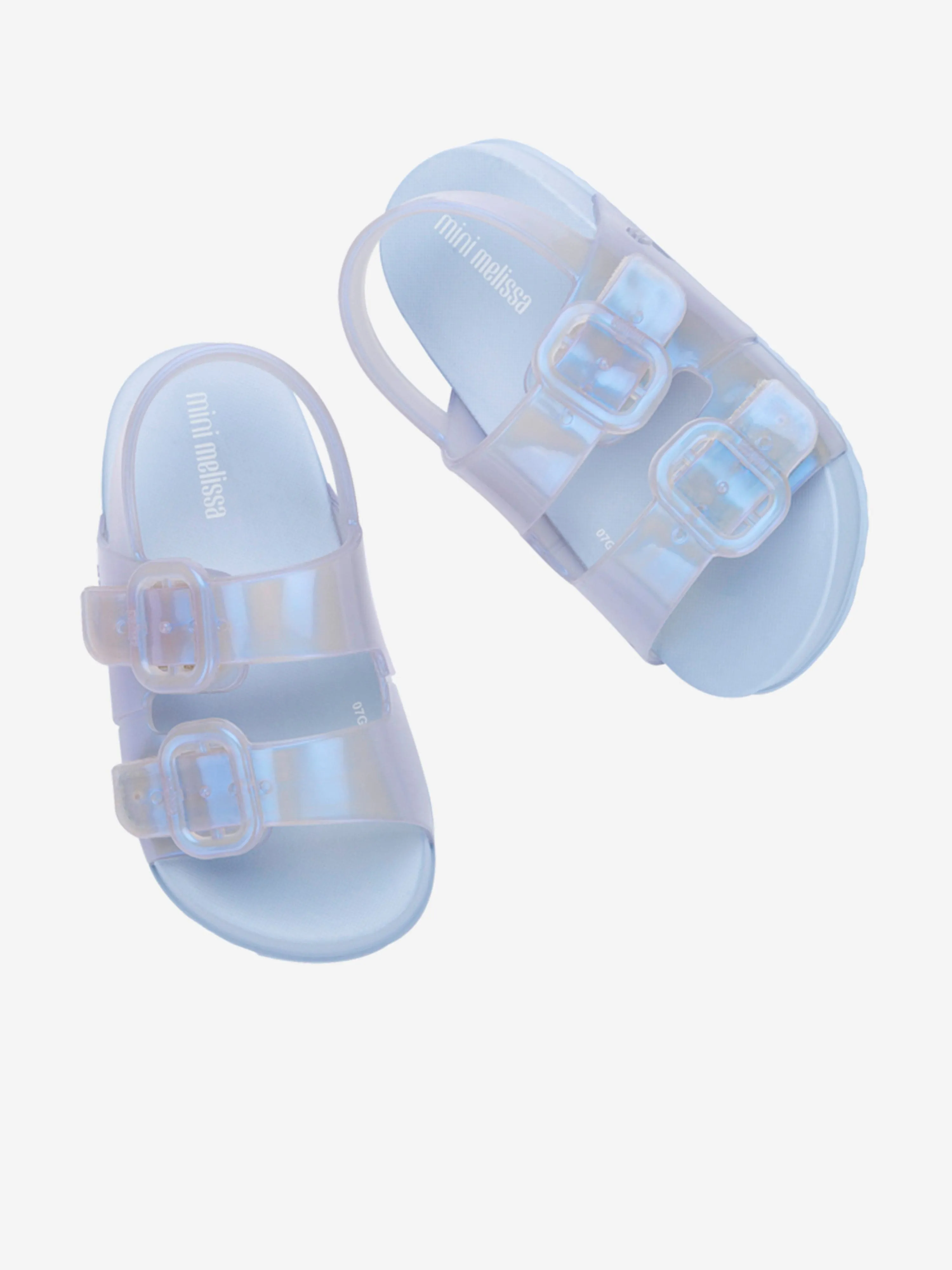 Girls Cozy Sandals in Blue