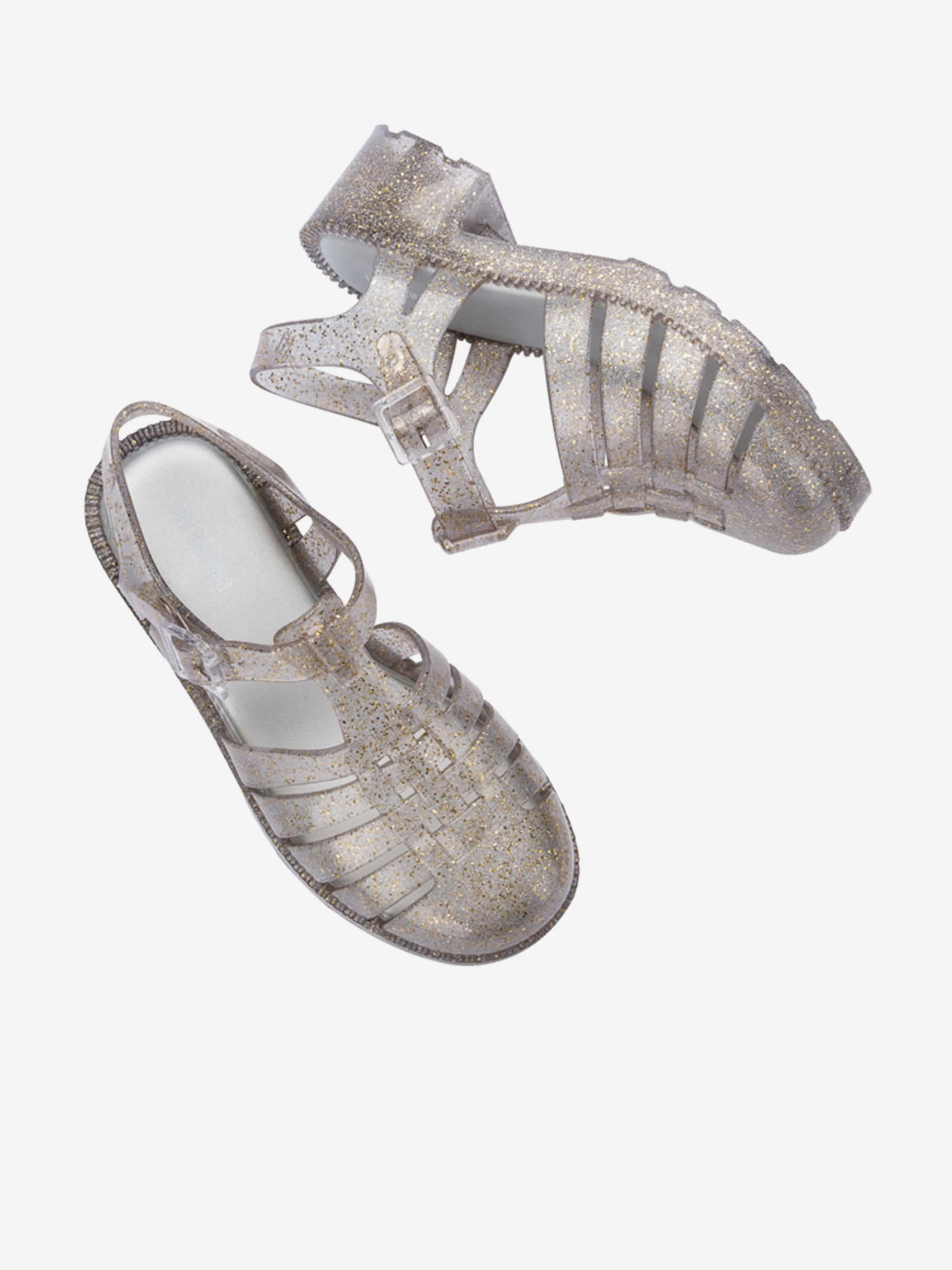Girls Possession Heel Sandals in Silver