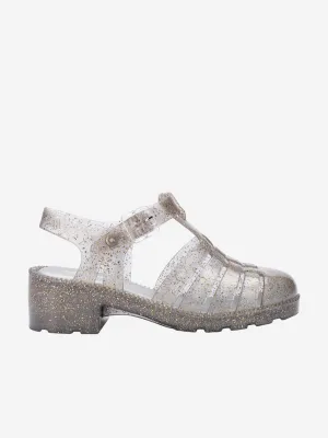 Girls Possession Heel Sandals in Silver