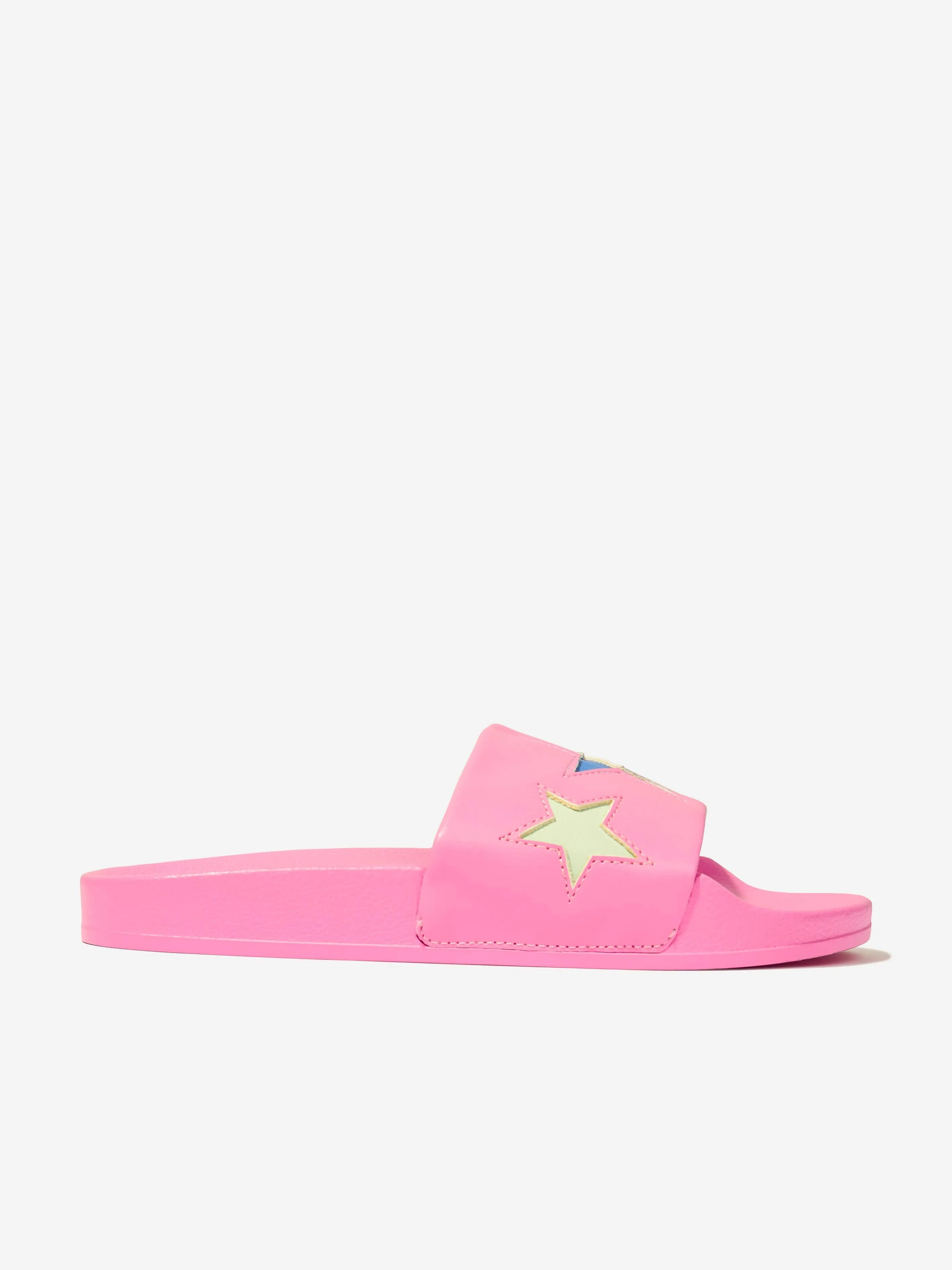 Girls Star Sliders in Pink