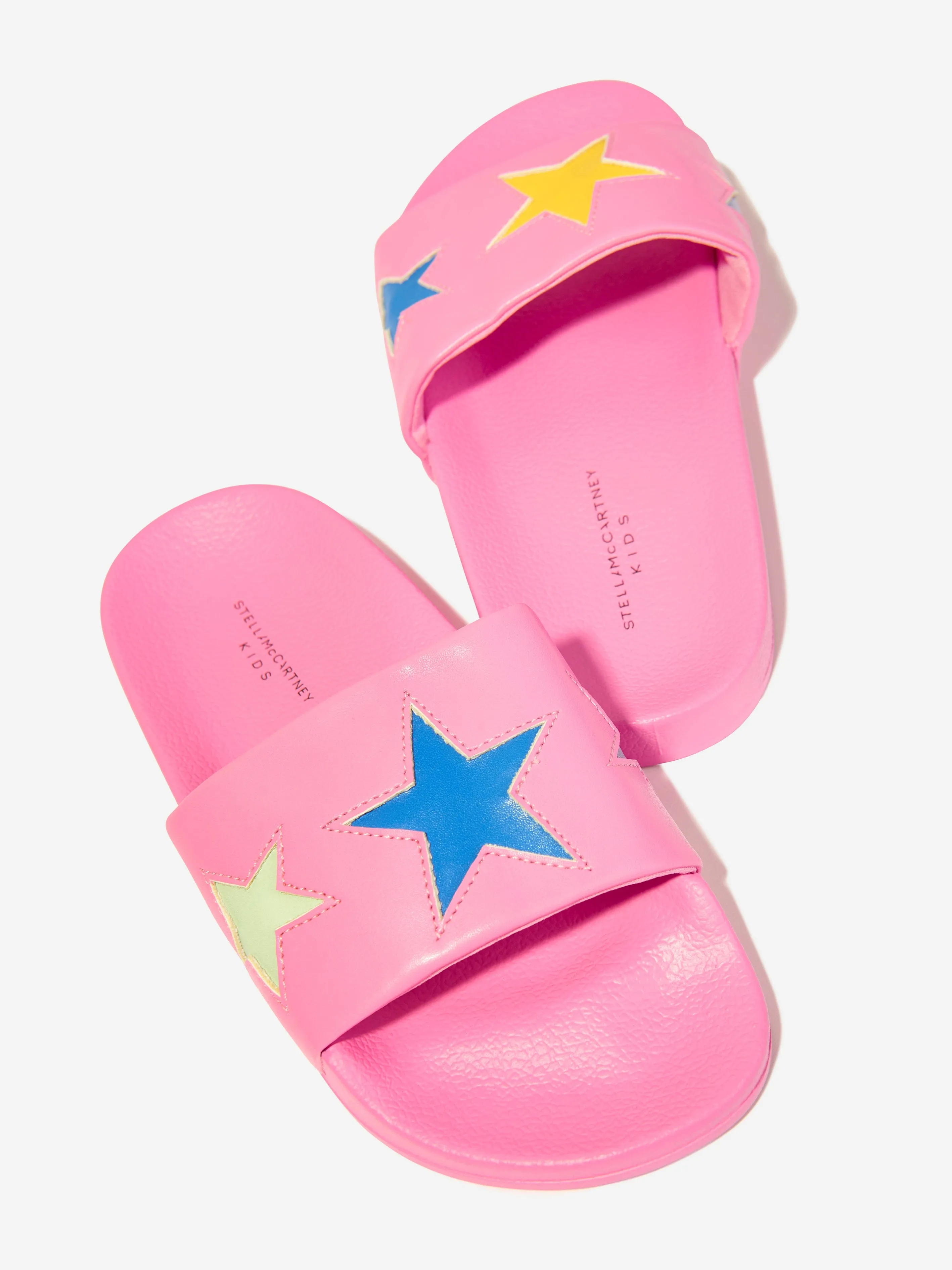 Girls Star Sliders in Pink