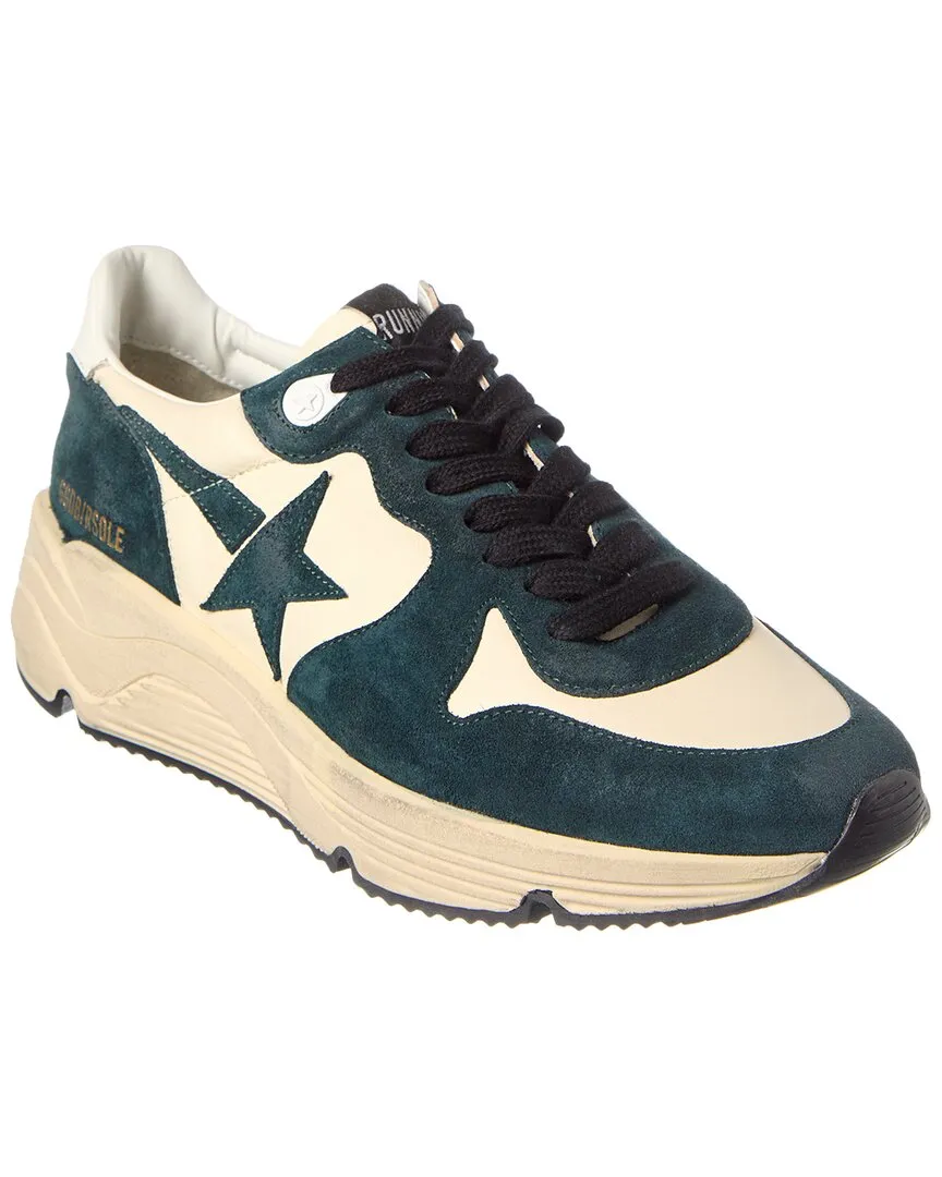 Golden Goose Running Sole Leather & Suede Sneaker