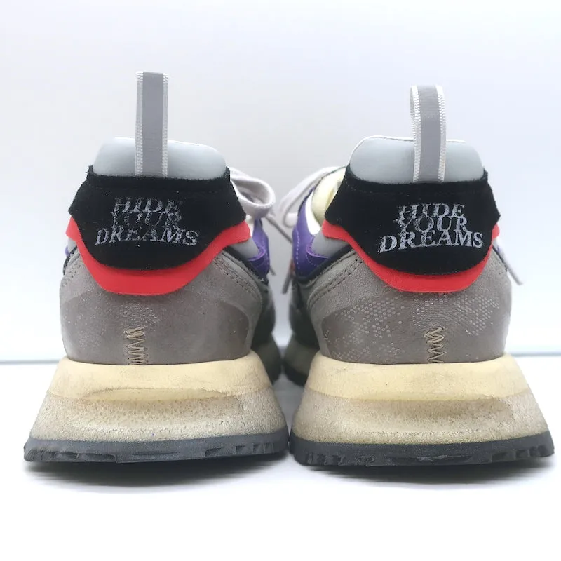 Hidnander Threedome.Zero Low Top Sneakers Light Grey Size 37 NEW