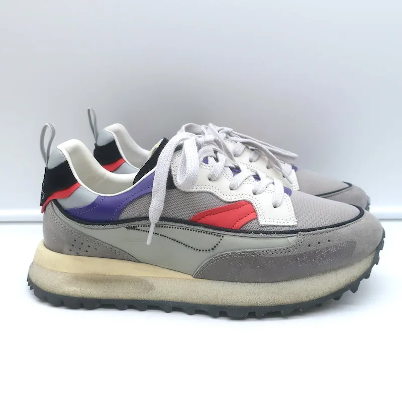 Hidnander Threedome.Zero Low Top Sneakers Light Grey Size 37 NEW