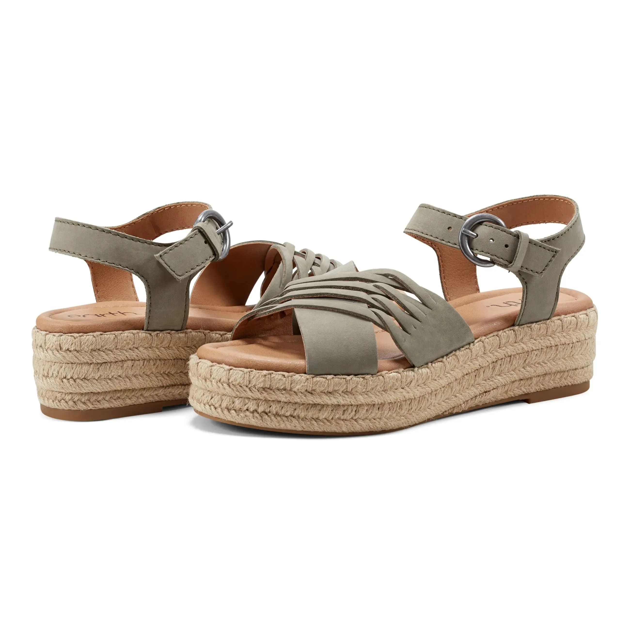 Hilda Open-toe Casual Platform Espadrilles