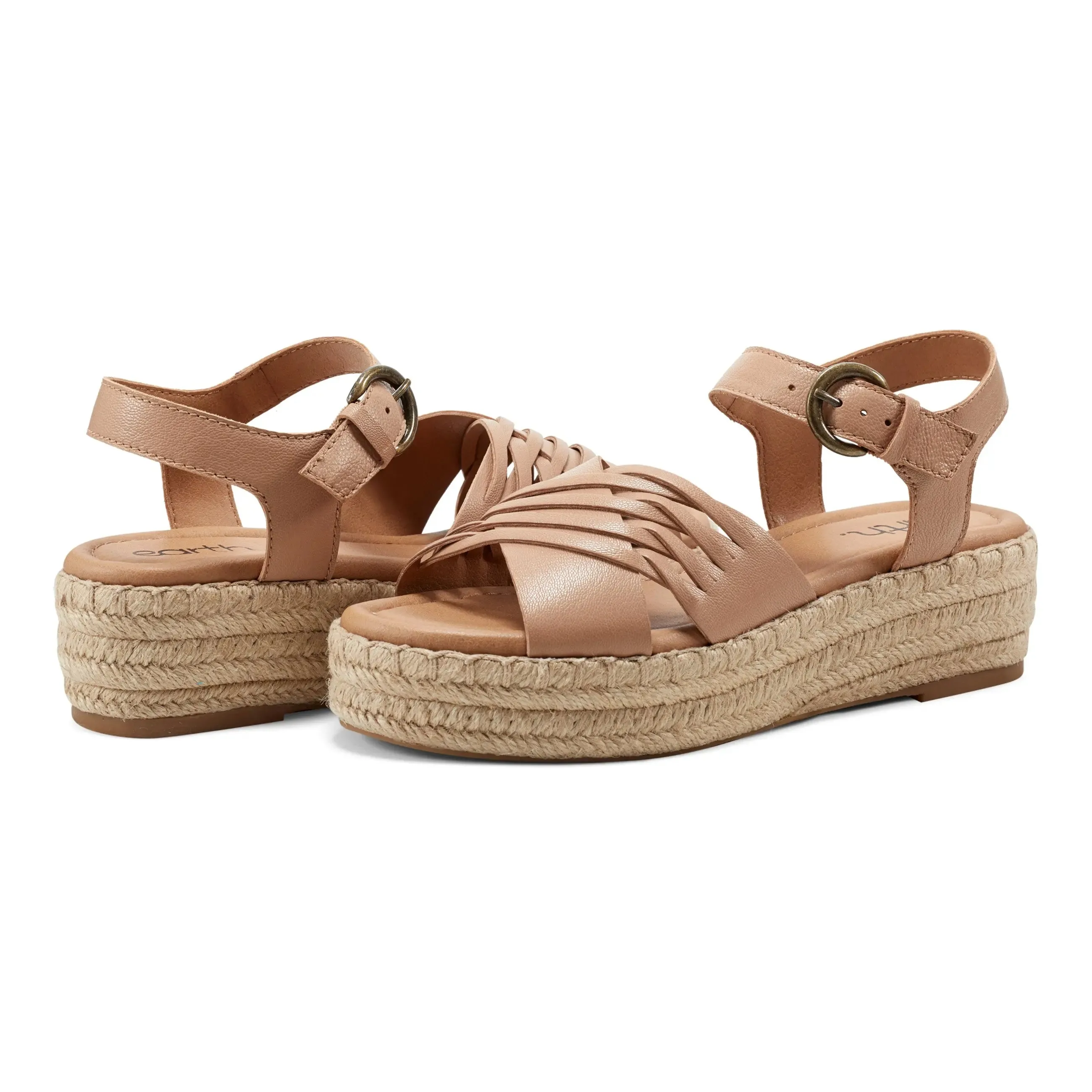 Hilda Open-toe Casual Platform Espadrilles