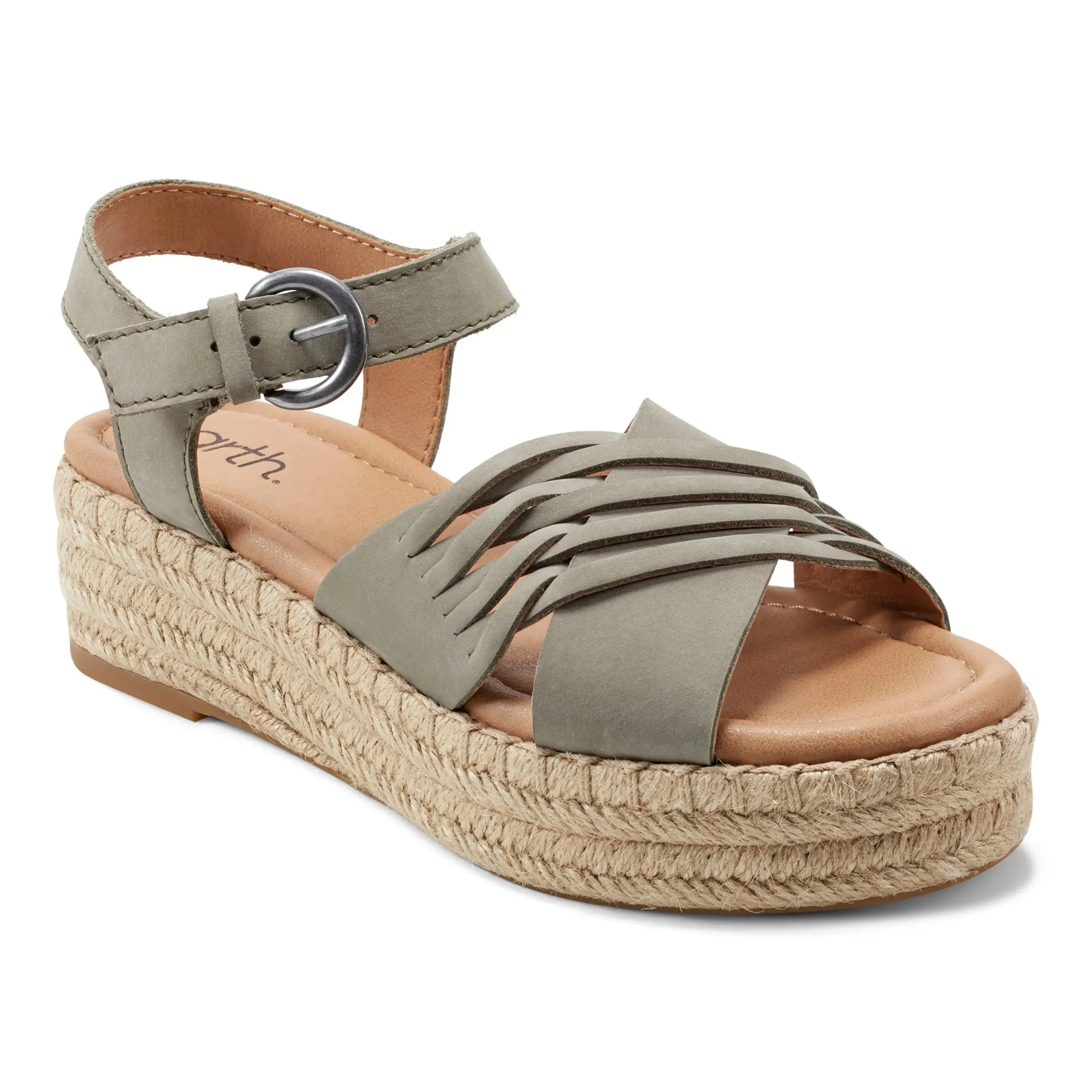 Hilda Open-toe Casual Platform Espadrilles