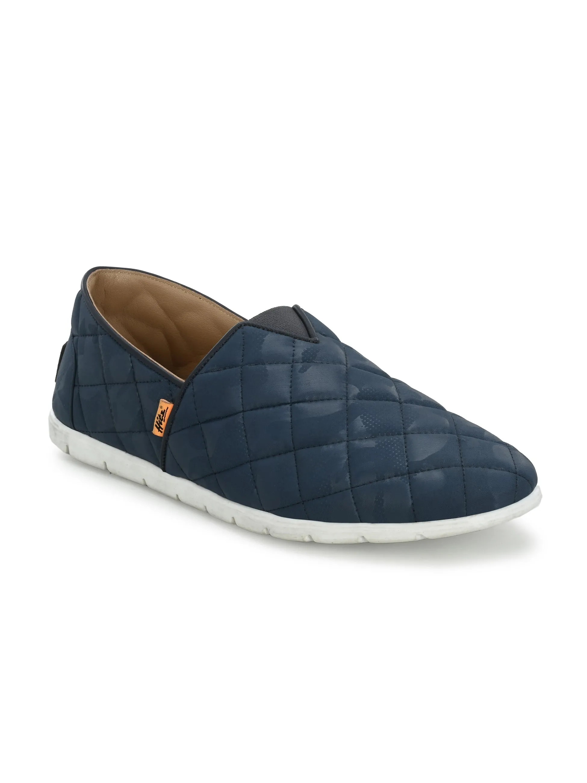 HITZ153-Men's Blue Casual Slip-On Shoes