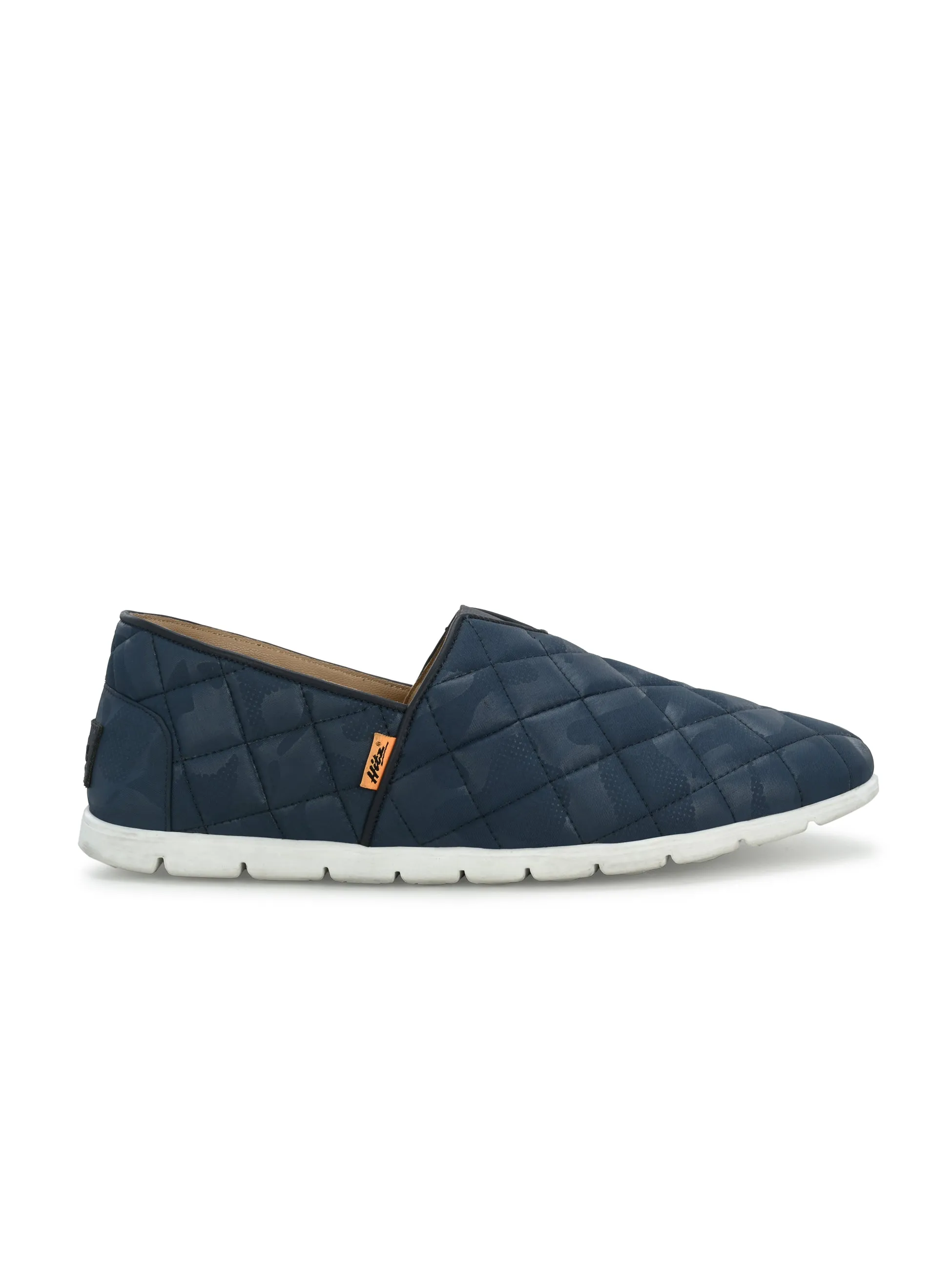 HITZ153-Men's Blue Casual Slip-On Shoes