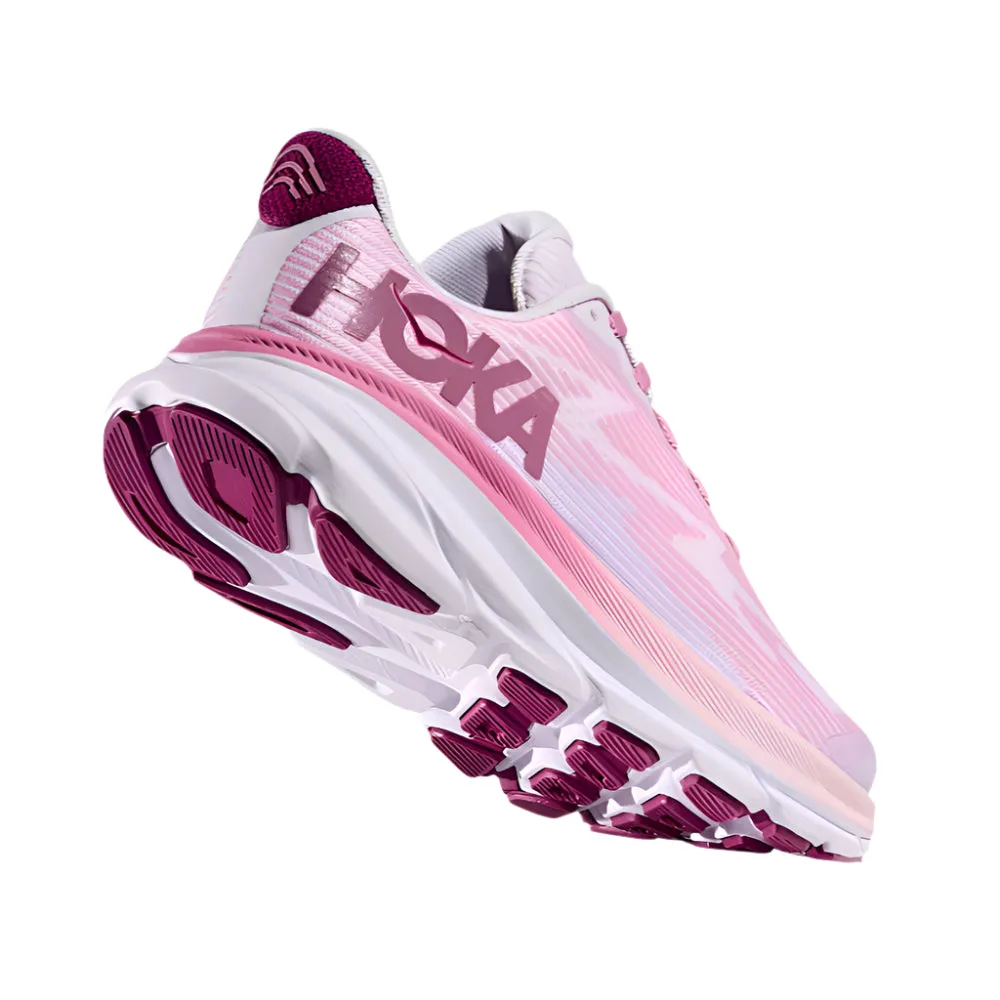 Hoka Grade School Girls Clifton 9 Starlight Glow / Wildflower