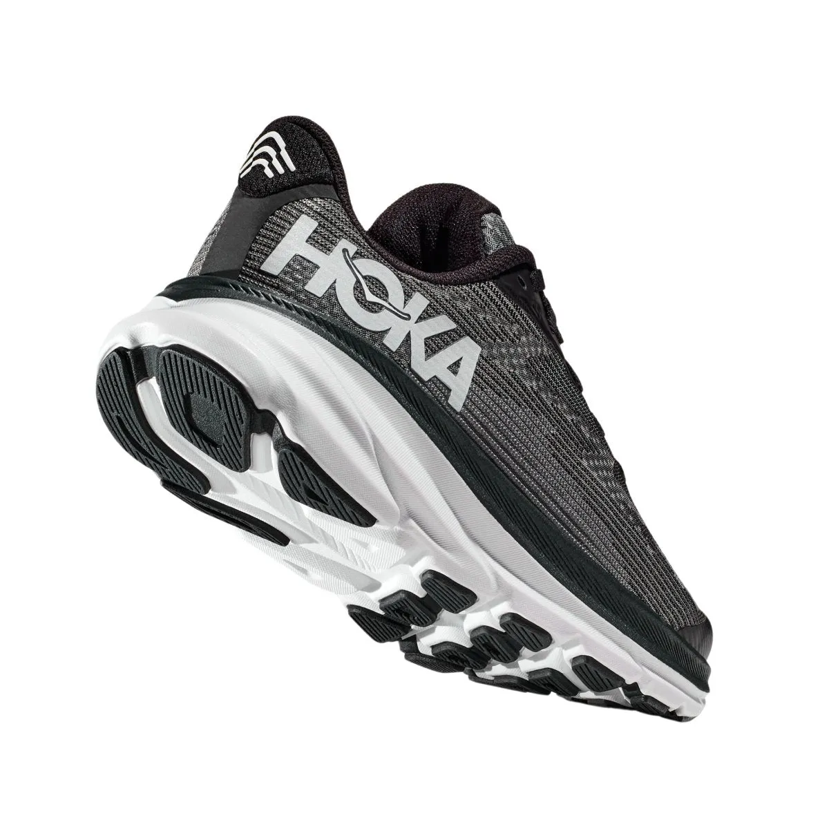 Hoka One One Kid's (Grade School) Clifton 9 Black/White