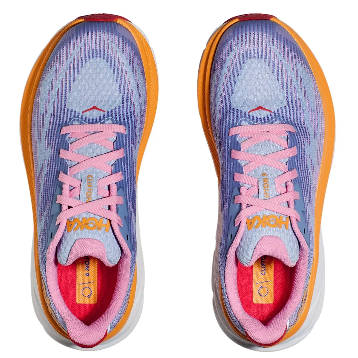 Hoka One One Kid's (Grade School) Clifton 9 Peony/Mirage