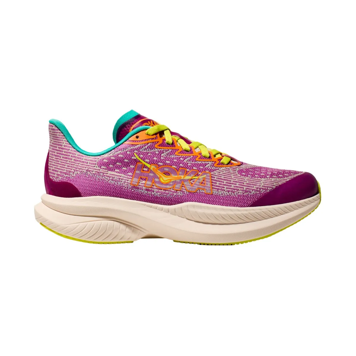 Hoka One One Kid's (Grade School) Mach 6 Fuchsia
