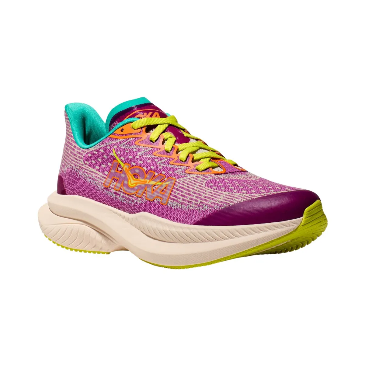 Hoka One One Kid's (Grade School) Mach 6 Fuchsia