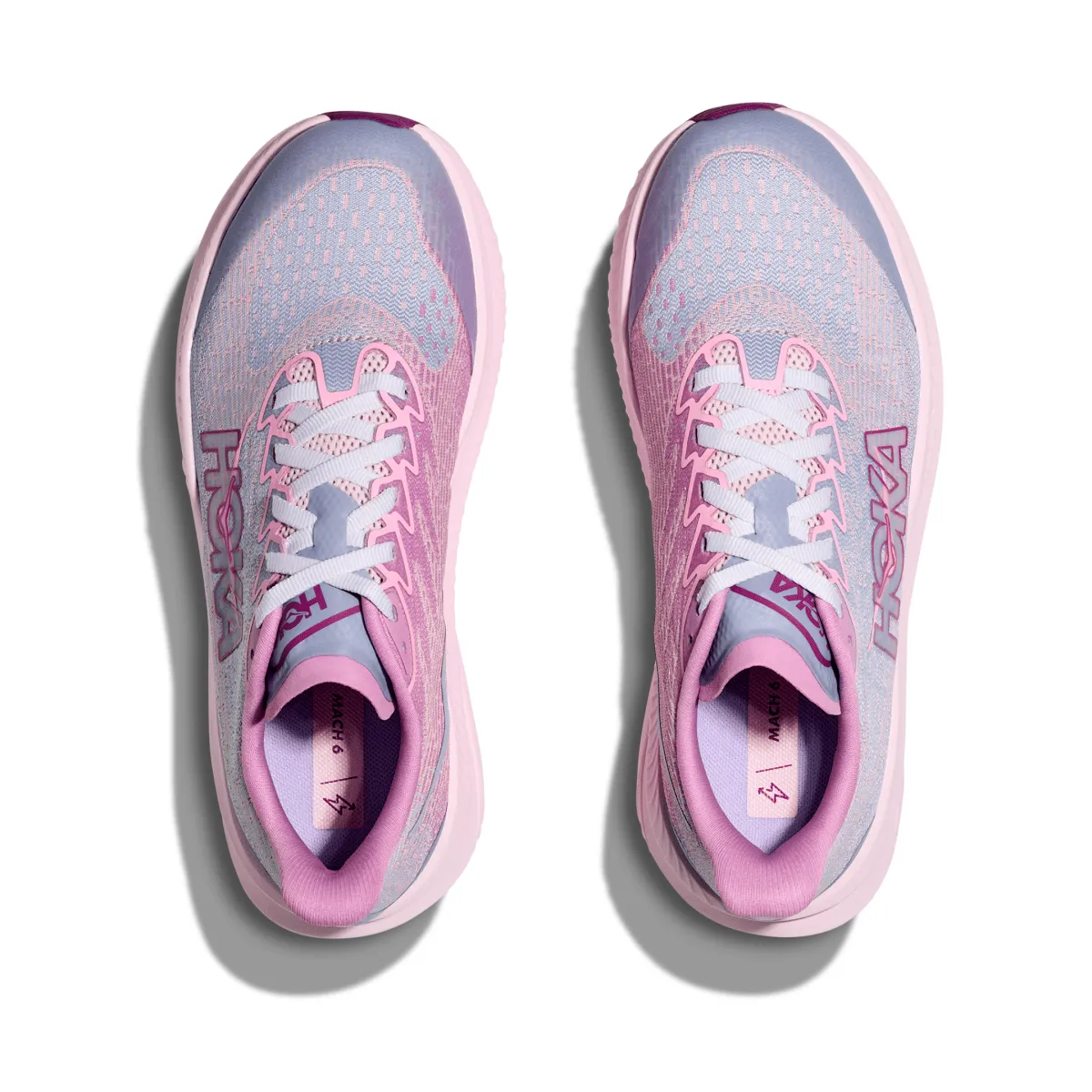 Hoka One One Kid's (Grade School) Mach 6 Grape Agate/Lupine