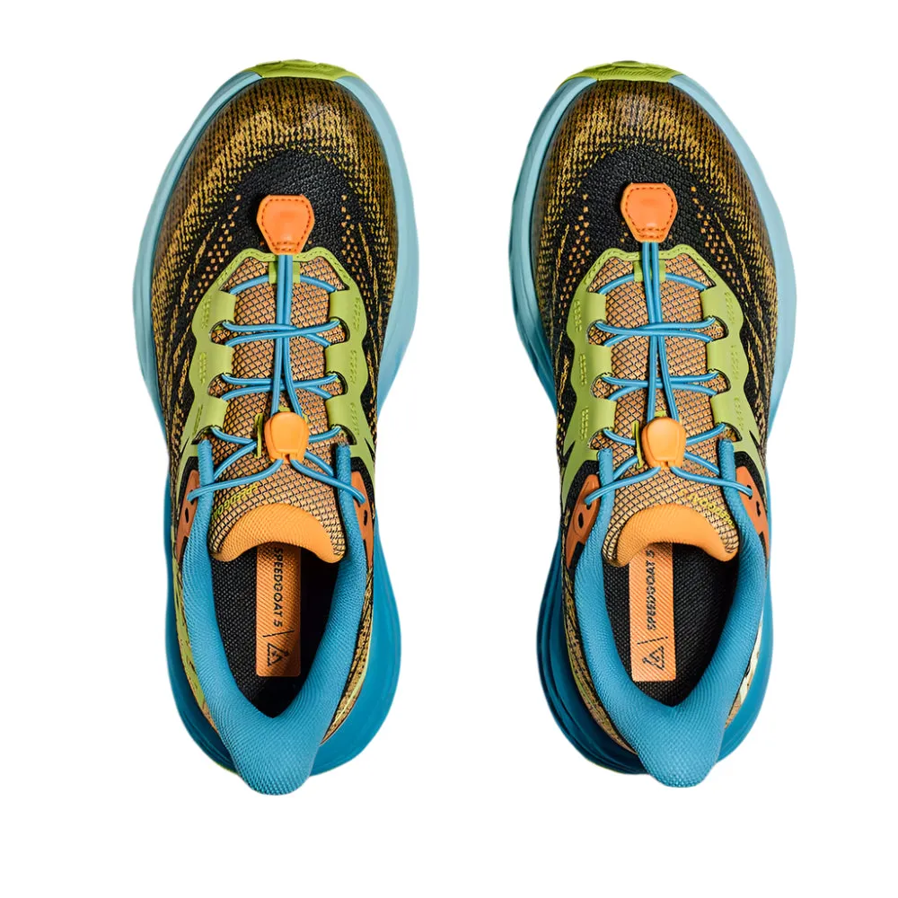 Hoka Youth Girls Speedgoat 5 Solar Flare / Diva Blue