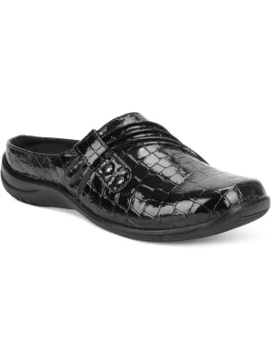 Holly Womens Patent Casual Mules