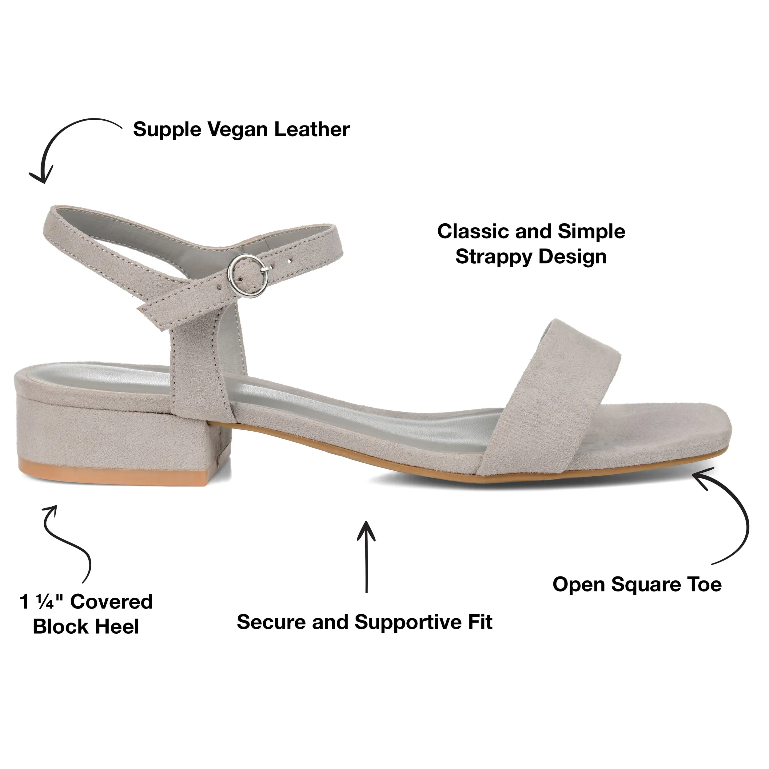 Journee Collection Women's Beyla Sandals