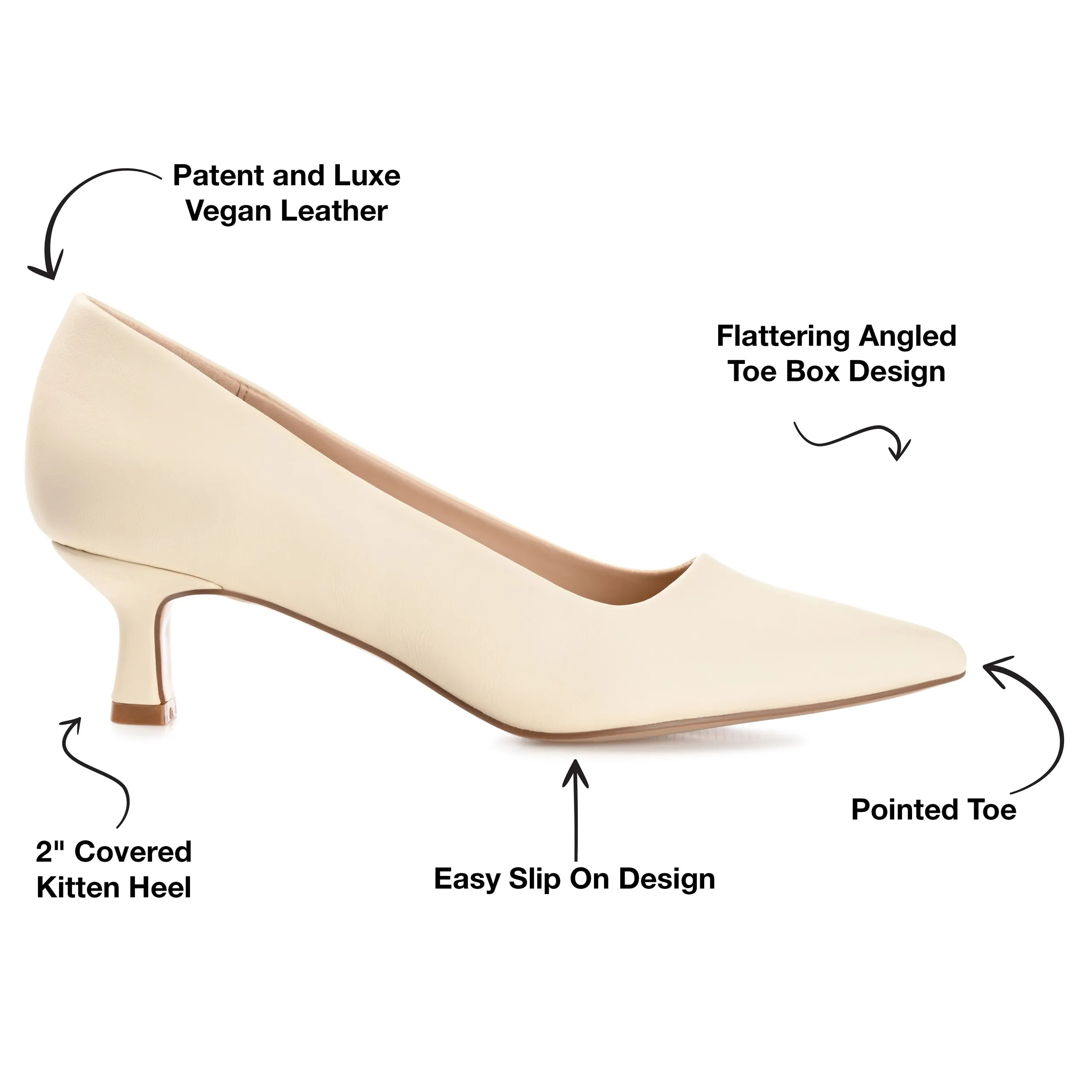 Journee Collection Women's Celica Pump