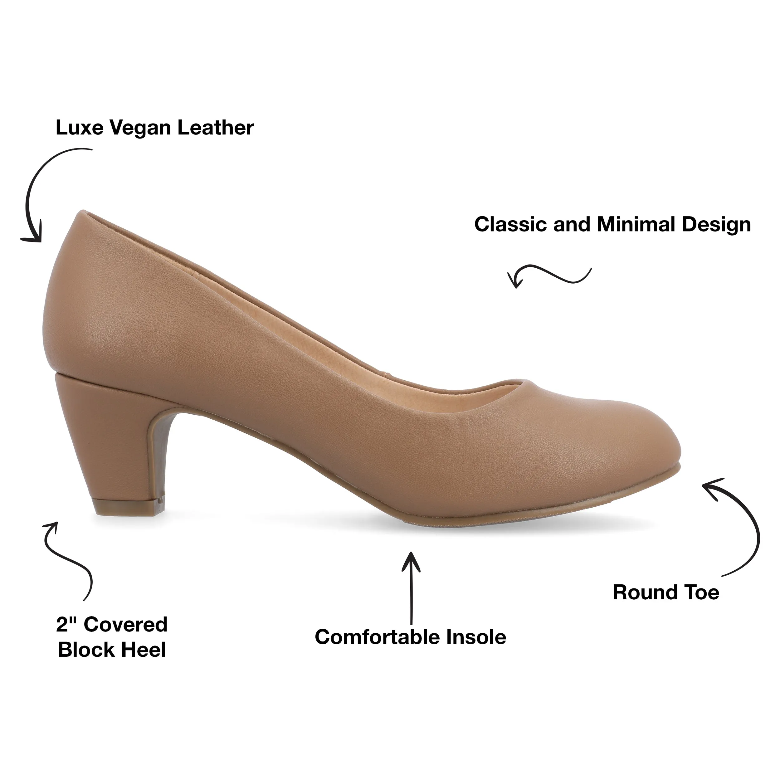 Journee Collection Women's Comfort Luu-M Pump