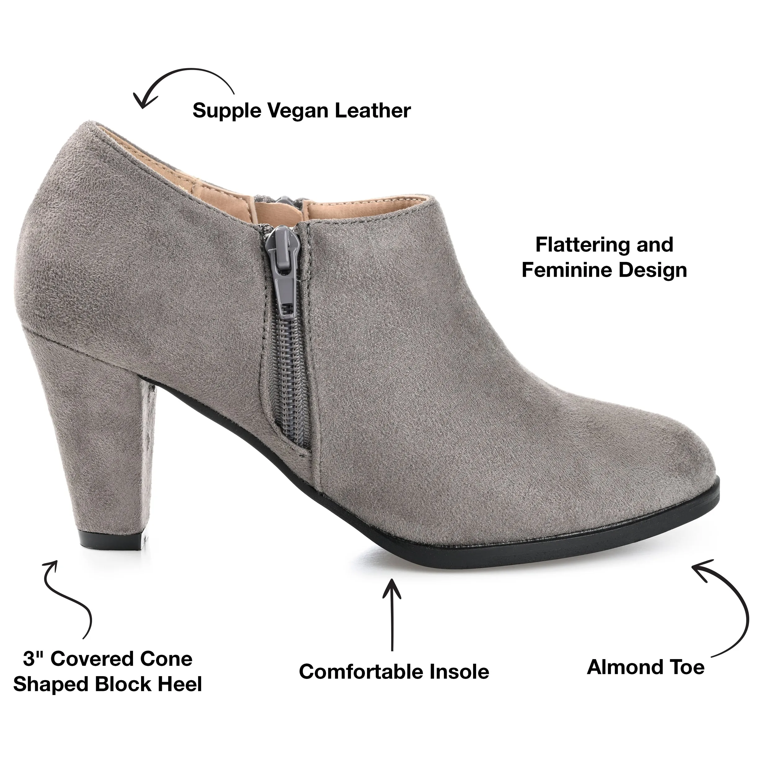 Journee Collection Women's Comfort Sanzi Bootie
