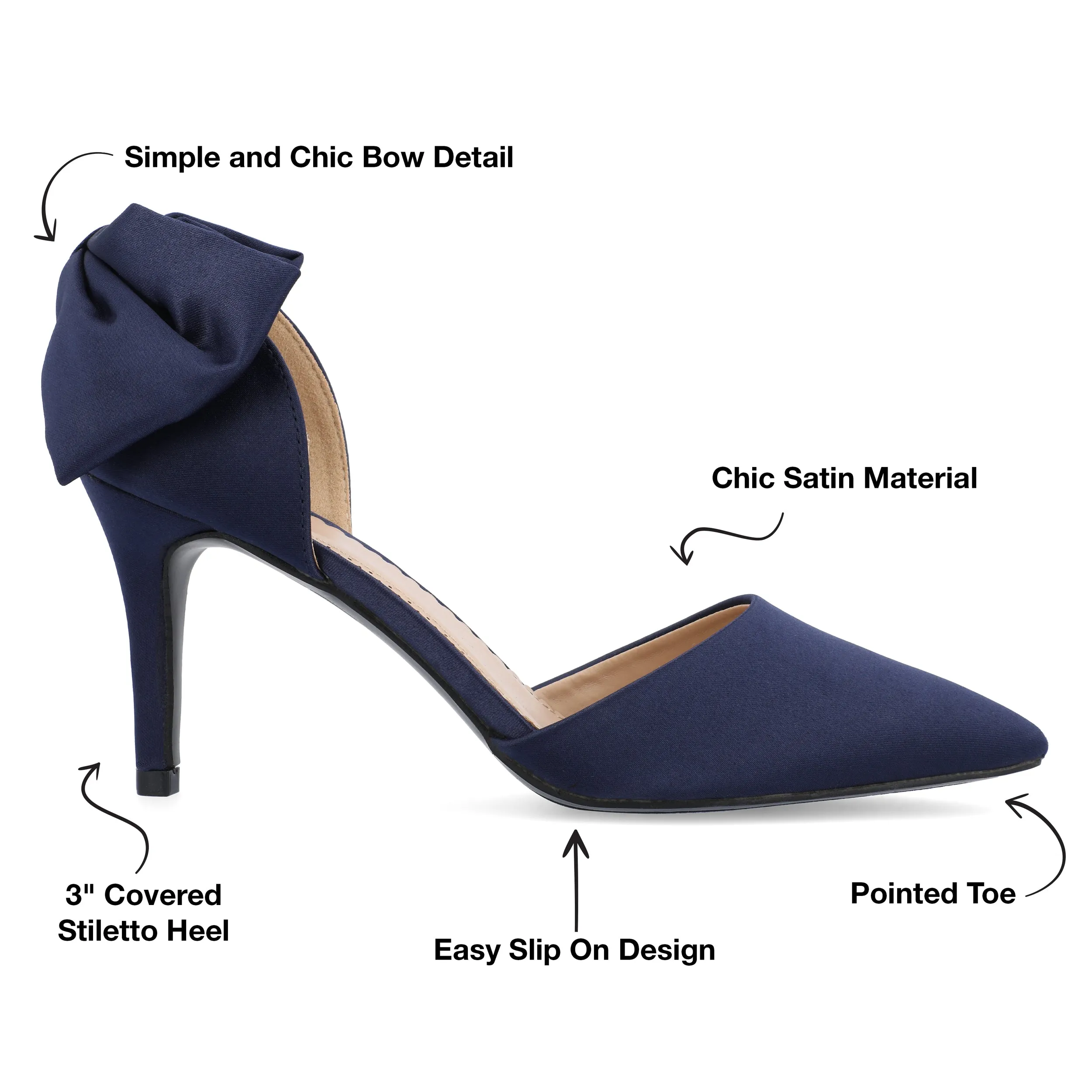 Journee Collection Women's Tanzi Pump