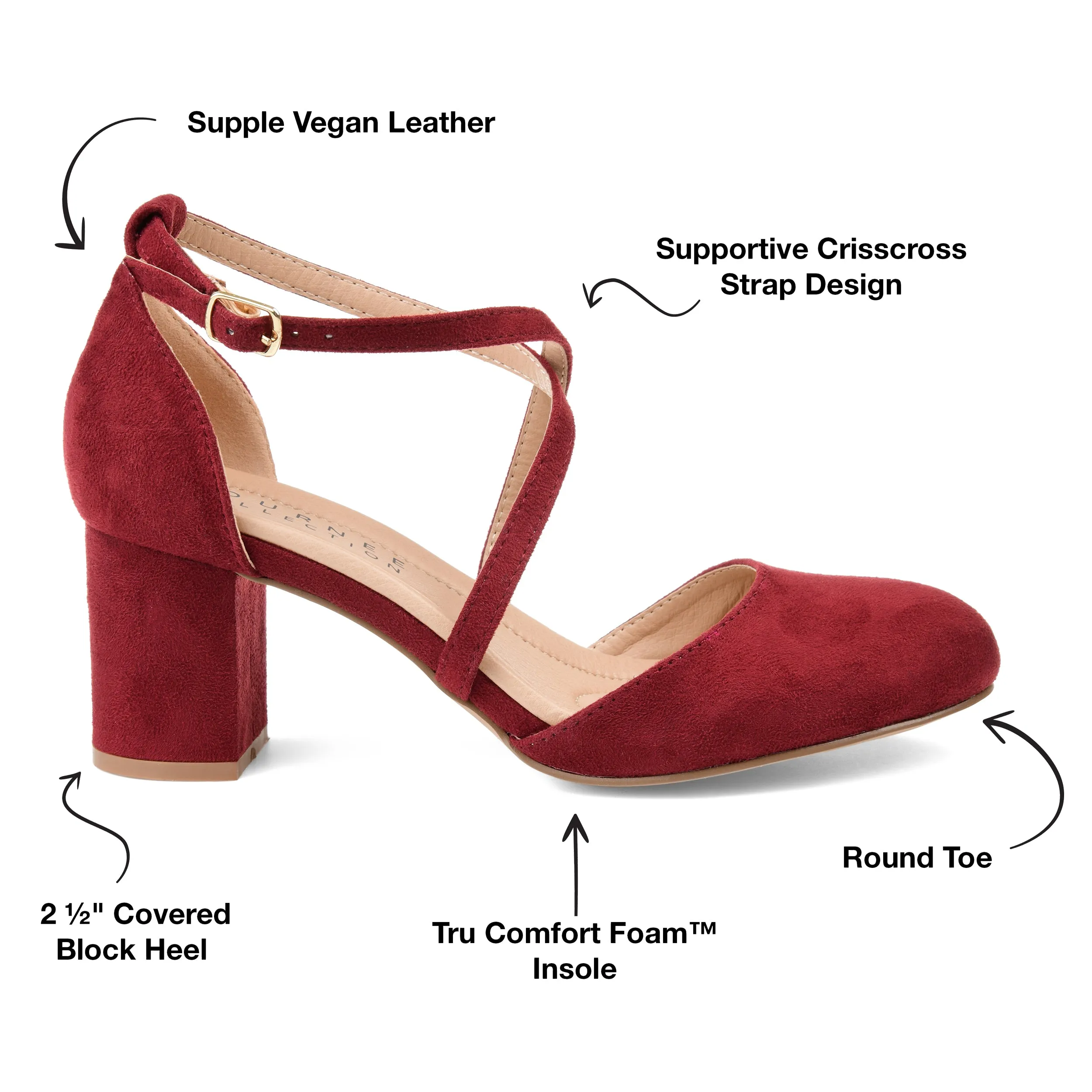 Journee Collection Women's Tru Comfort Foam Foster Pumps