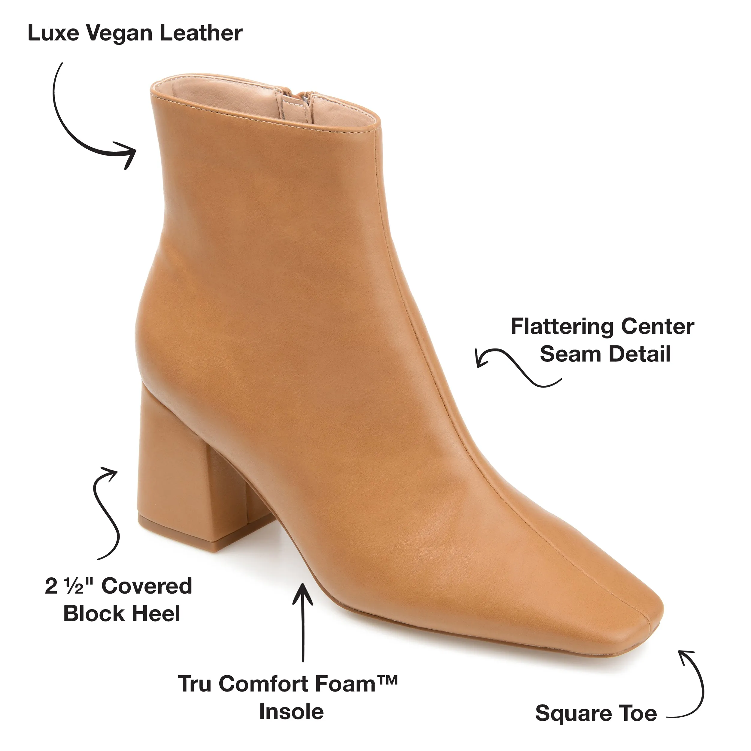 Journee Collection Women's Tru Comfort Foam Haylinn Booties