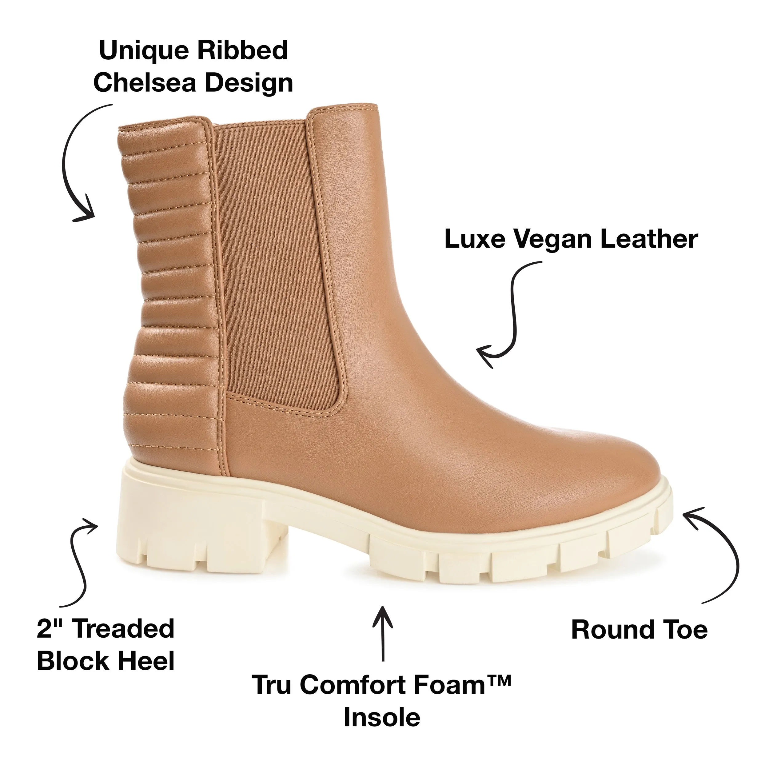 Journee Collection Women's Tru Comfort Foam Tatiana Bootie