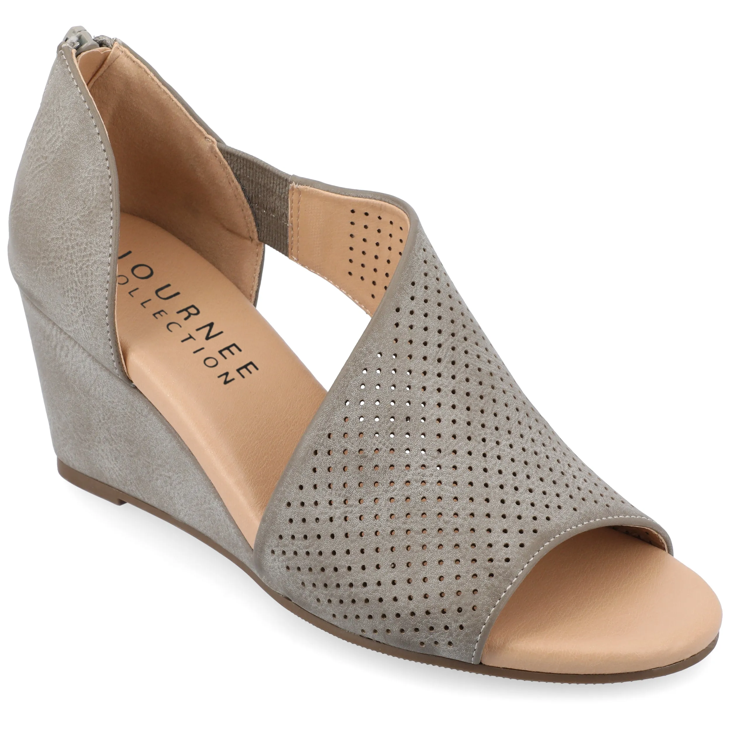 Journee Collection Women's Tru Comfort Foam Wide Width Aretha Wedge