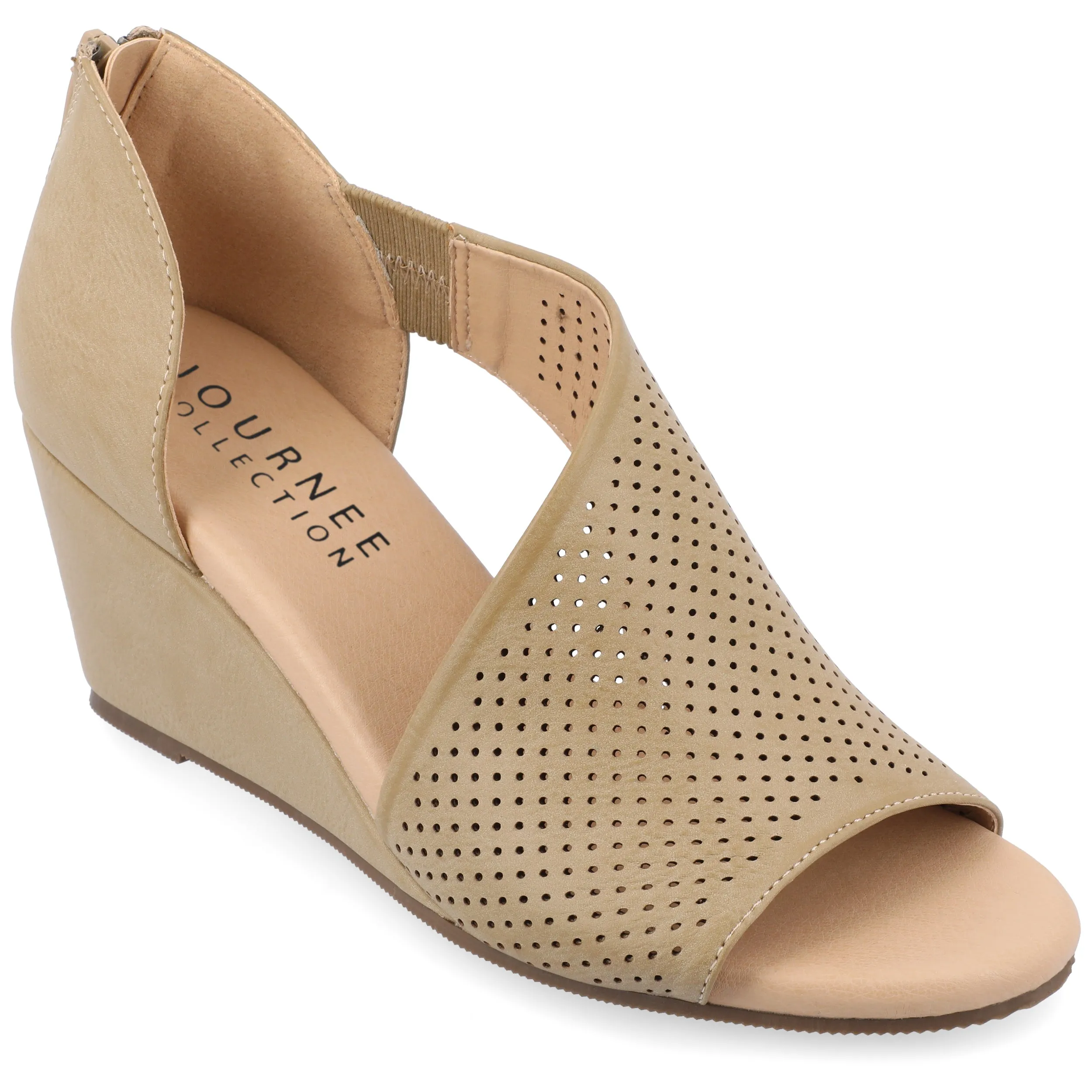 Journee Collection Women's Tru Comfort Foam Wide Width Aretha Wedge